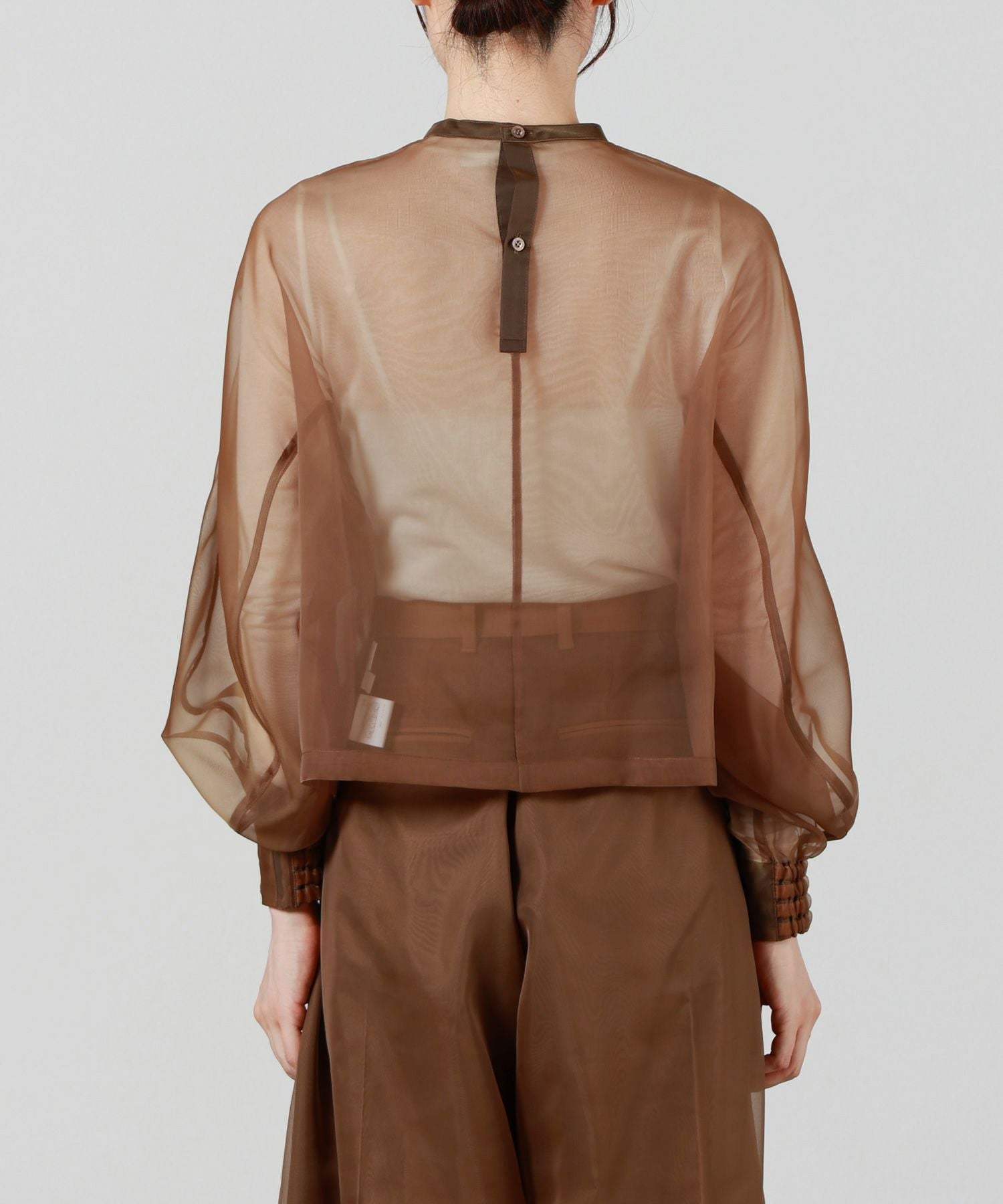 HYKE(ハイク)】 SHEER BLOUSE｜PARIGOT ONLINE（パリゴオンライン）