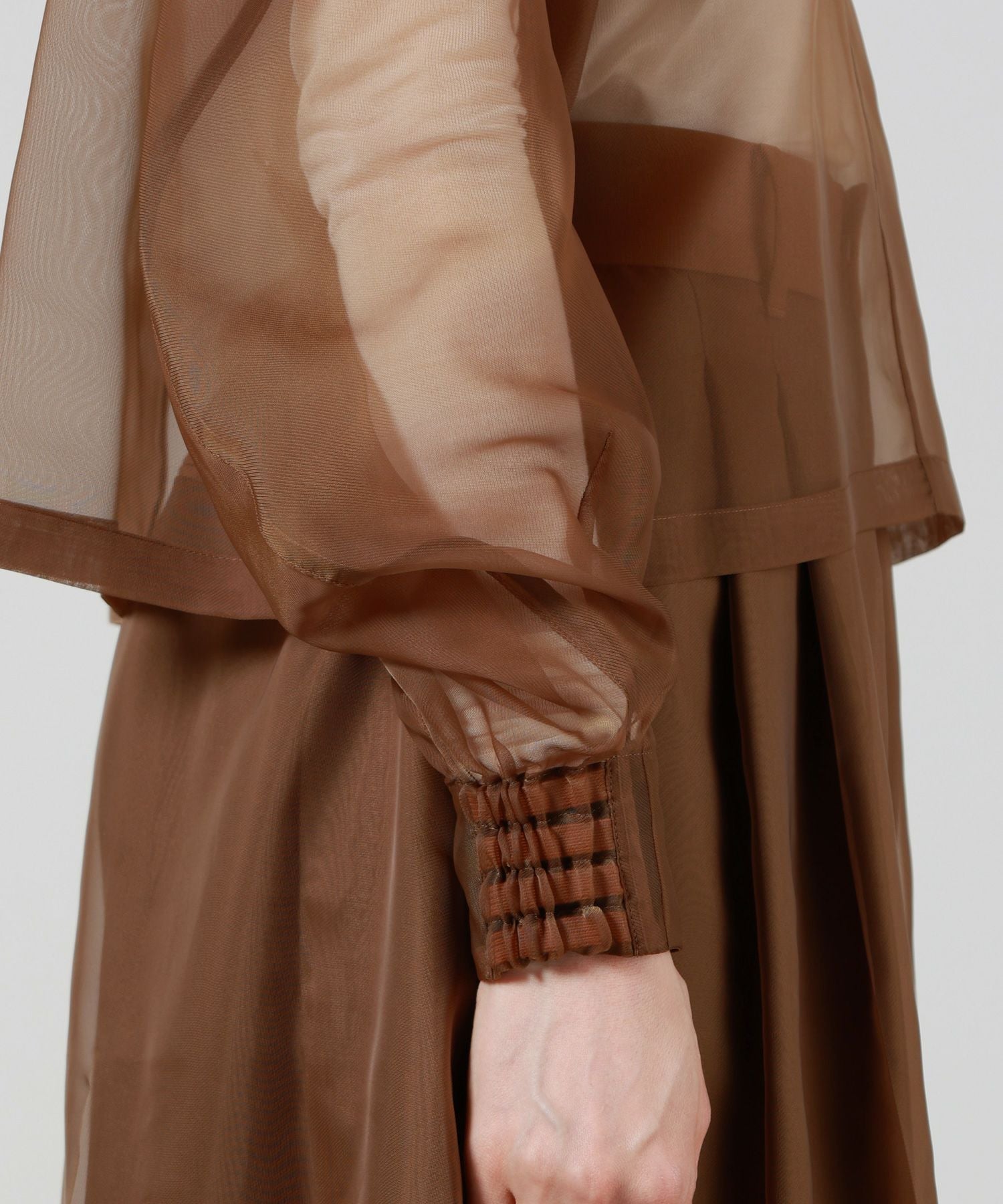 HYKE(ハイク)】 SHEER BLOUSE｜PARIGOT ONLINE（パリゴオンライン）