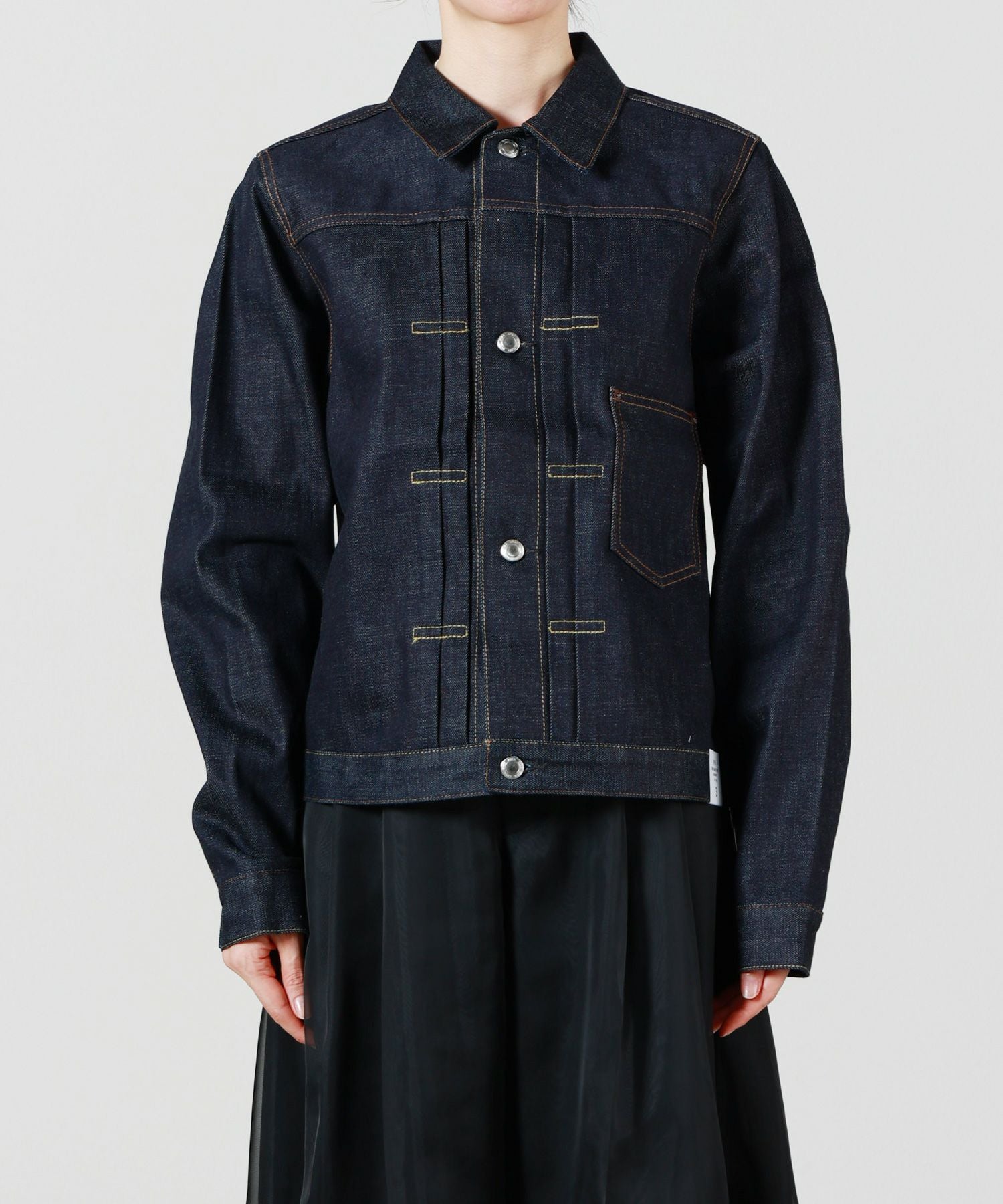 HYKE(ハイク)】 ≪GENDERLESS≫ DENIM JACKET TYPE1/REGULAR FIT