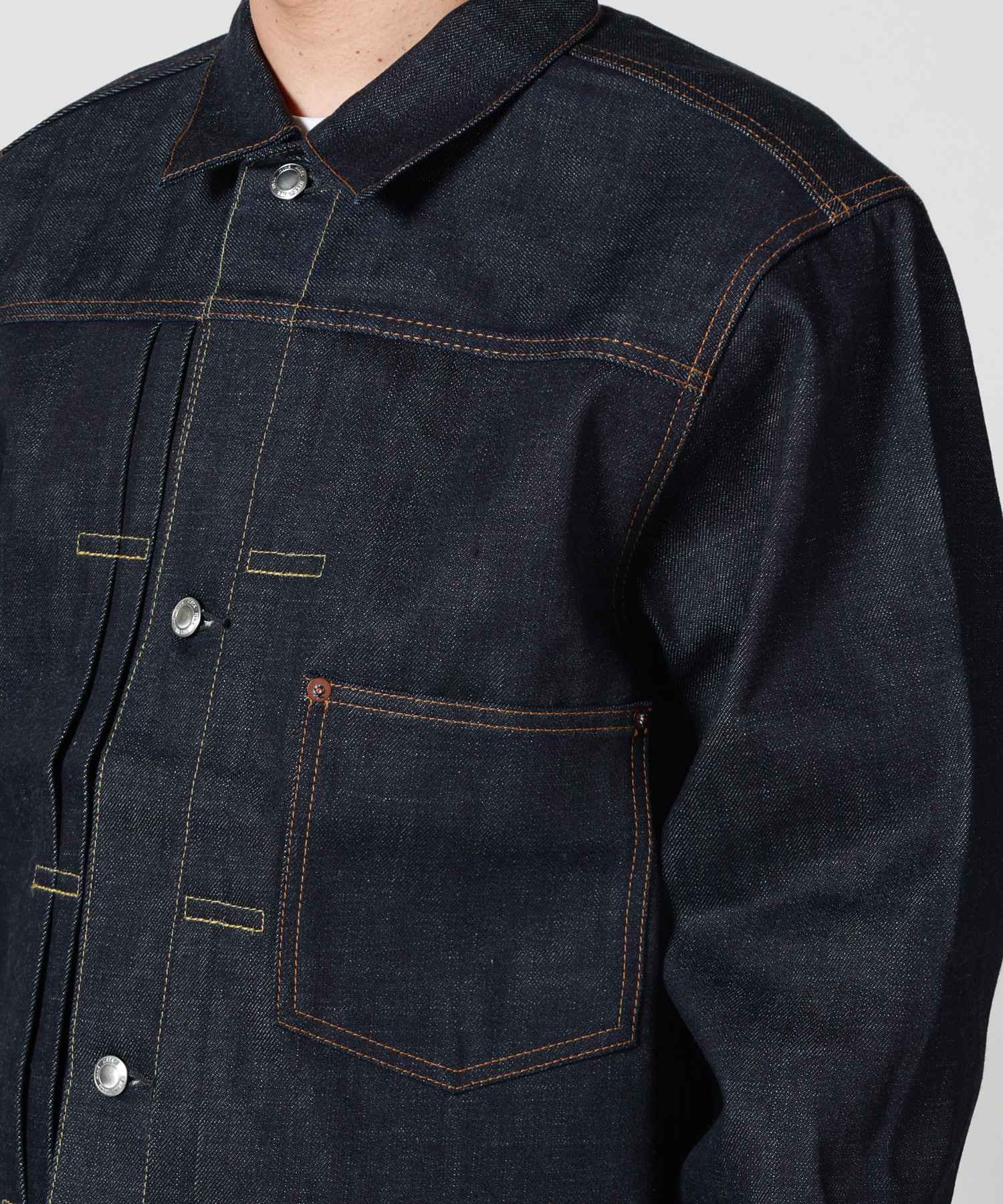 HYKE(ハイク)】 ≪GENDERLESS≫ DENIM JACKET TYPE1/REGULAR FIT