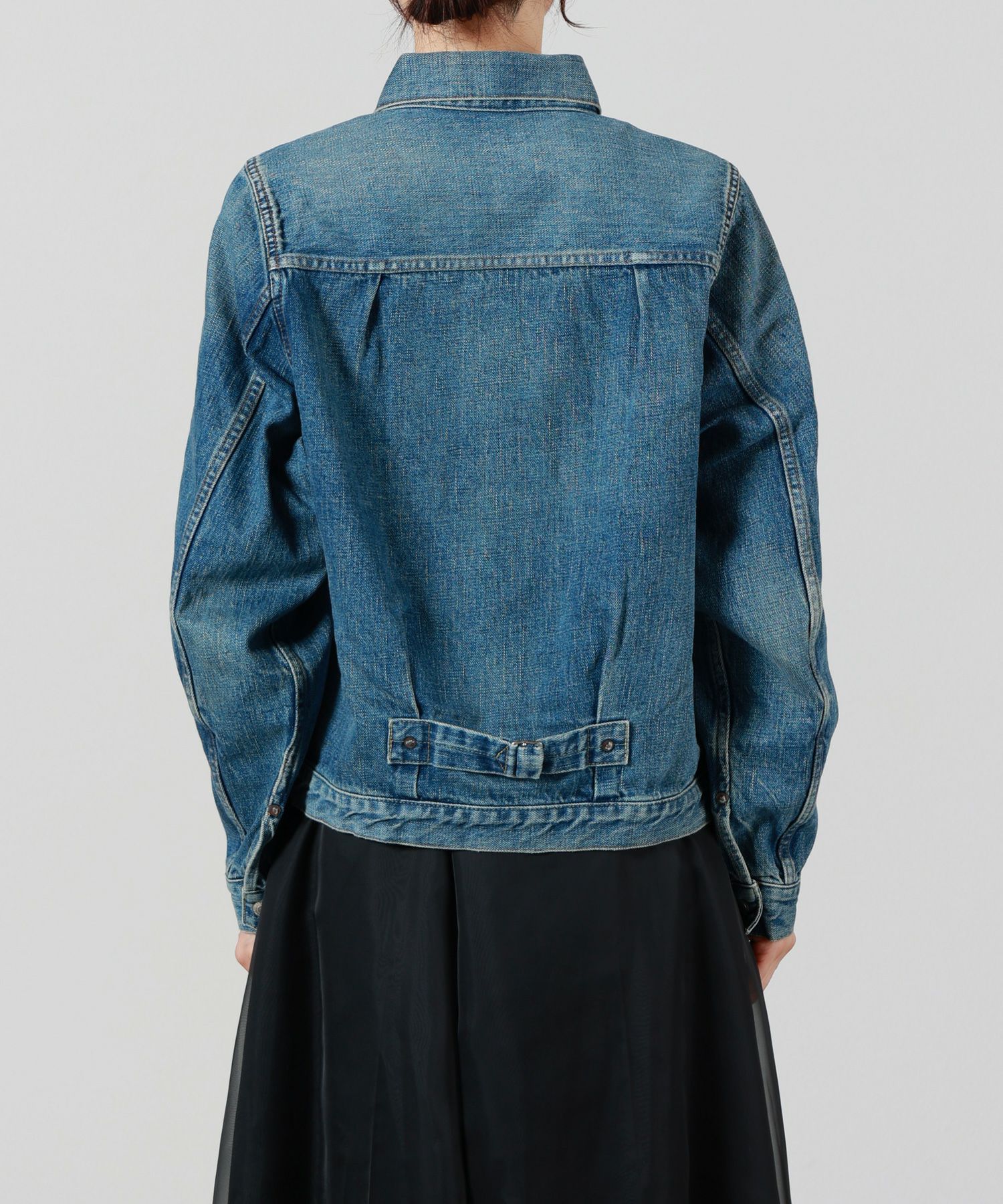 HYKE(ハイク)】 ≪GENDERLESS≫ DENIM JACKET TYPE1/REGULAR FIT