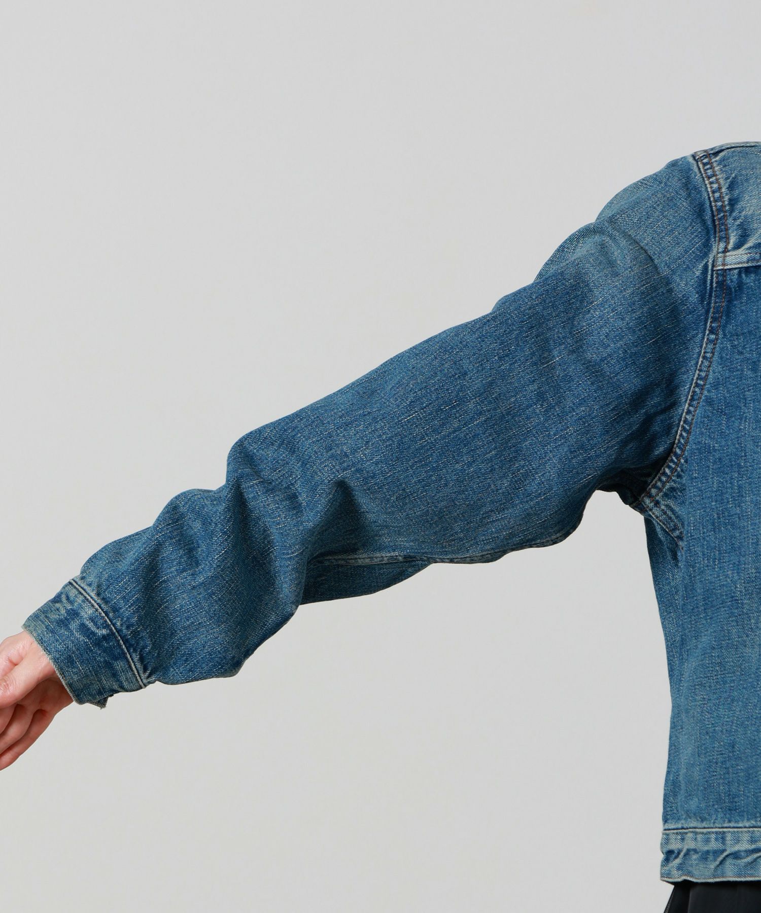 HYKE(ハイク)】 ≪GENDERLESS≫ DENIM JACKET TYPE1/REGULAR FIT