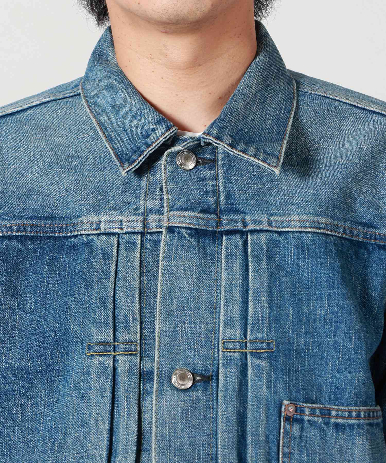HYKE(ハイク)】 ≪GENDERLESS≫ DENIM JACKET TYPE1/REGULAR FIT