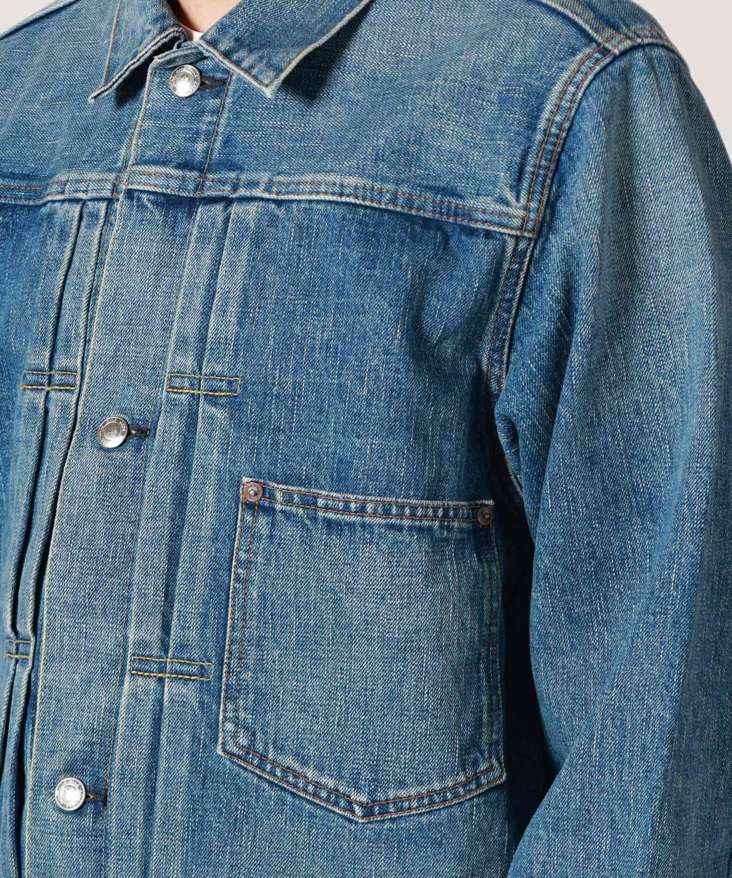 HYKE(ハイク)】 ≪GENDERLESS≫ DENIM JACKET TYPE1/REGULAR FIT