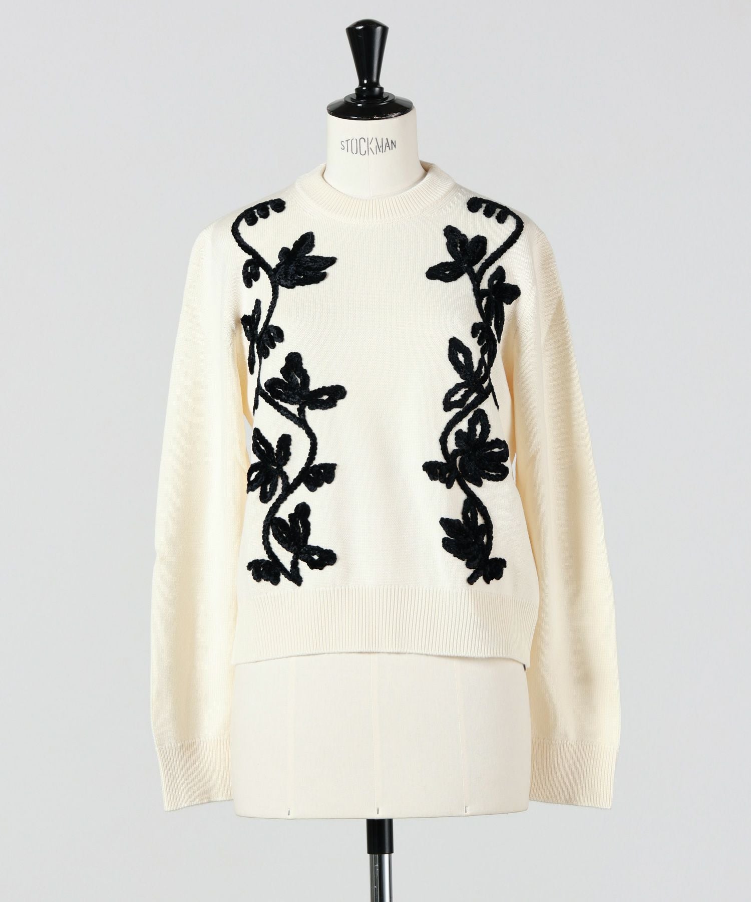 JIL SANDER(ジルサンダー)】 ウール 刺繍入り セーター｜PARIGOT
