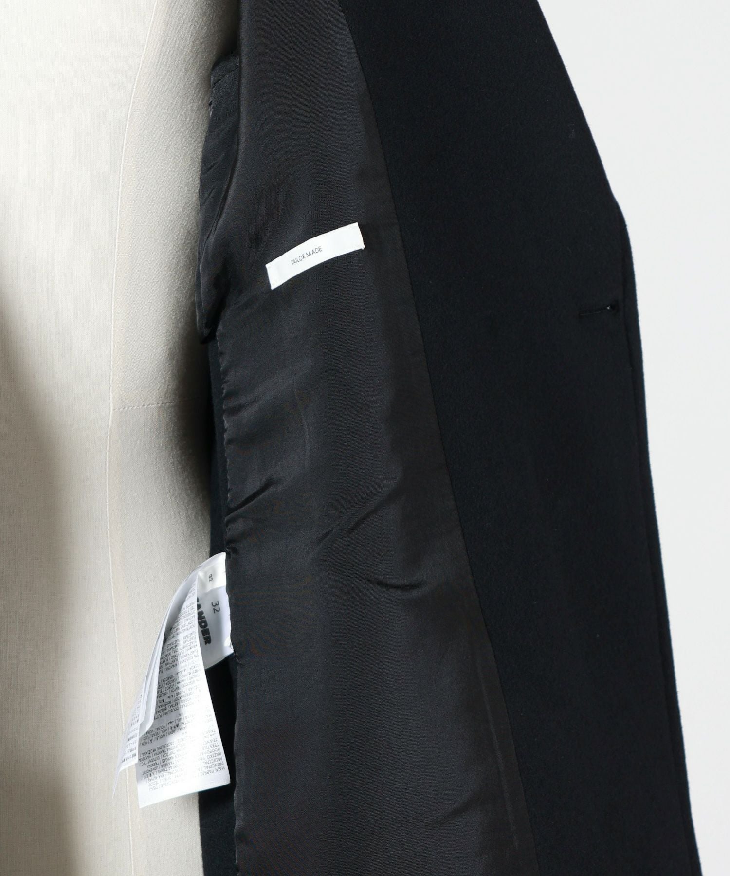 JIL SANDER(ジルサンダー)】 ダブルウール テーラードコート｜PARIGOT