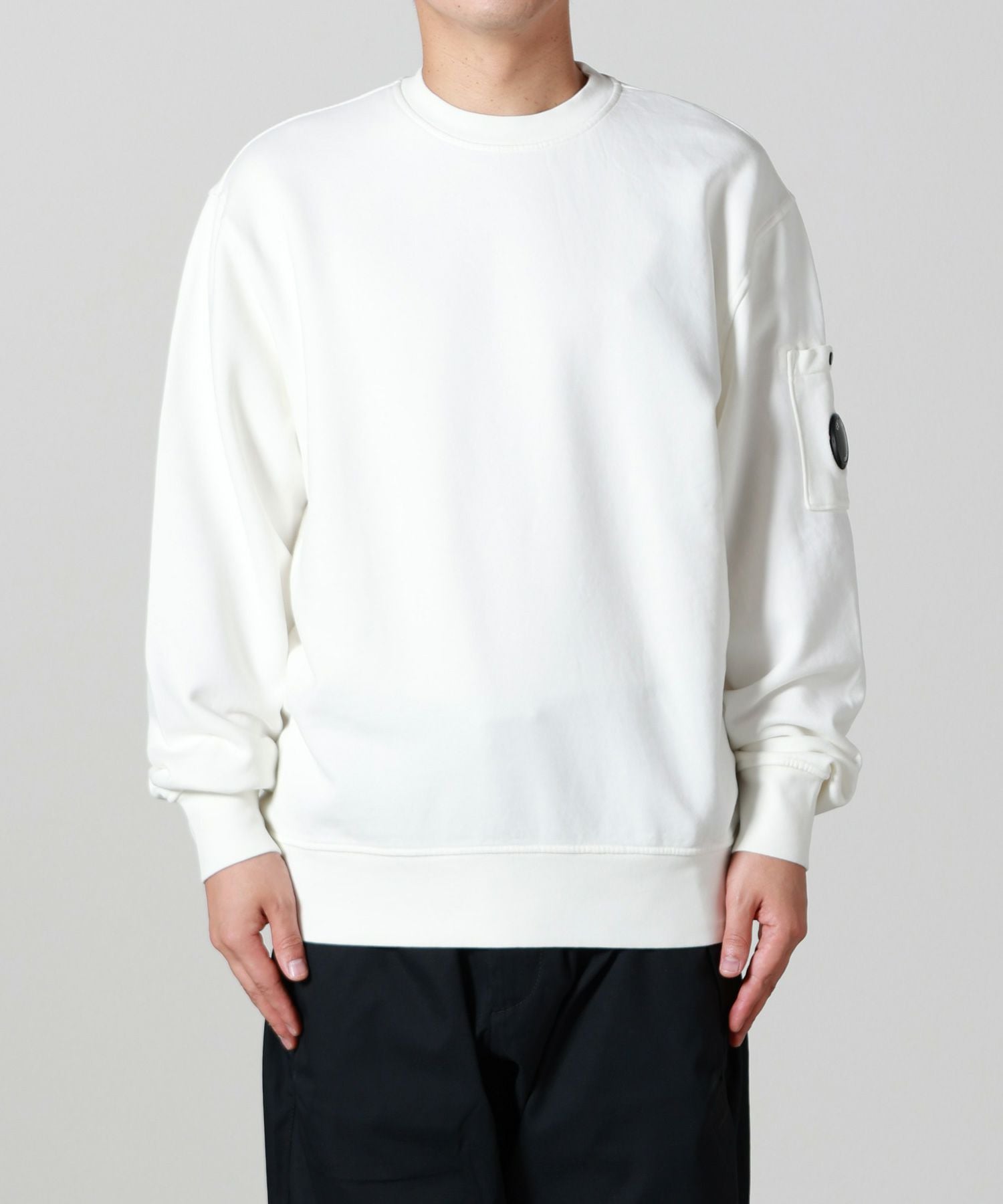 C.P. Company(シーピーカンパニー)】 SWEATSHIRTS CNECK BRUSHED