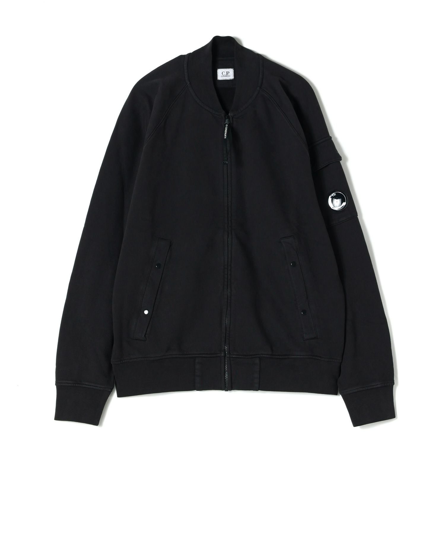 C.P. Company(シーピーカンパニー)】 SWEATSHIRTS OPEN SWEAT BRUSHED
