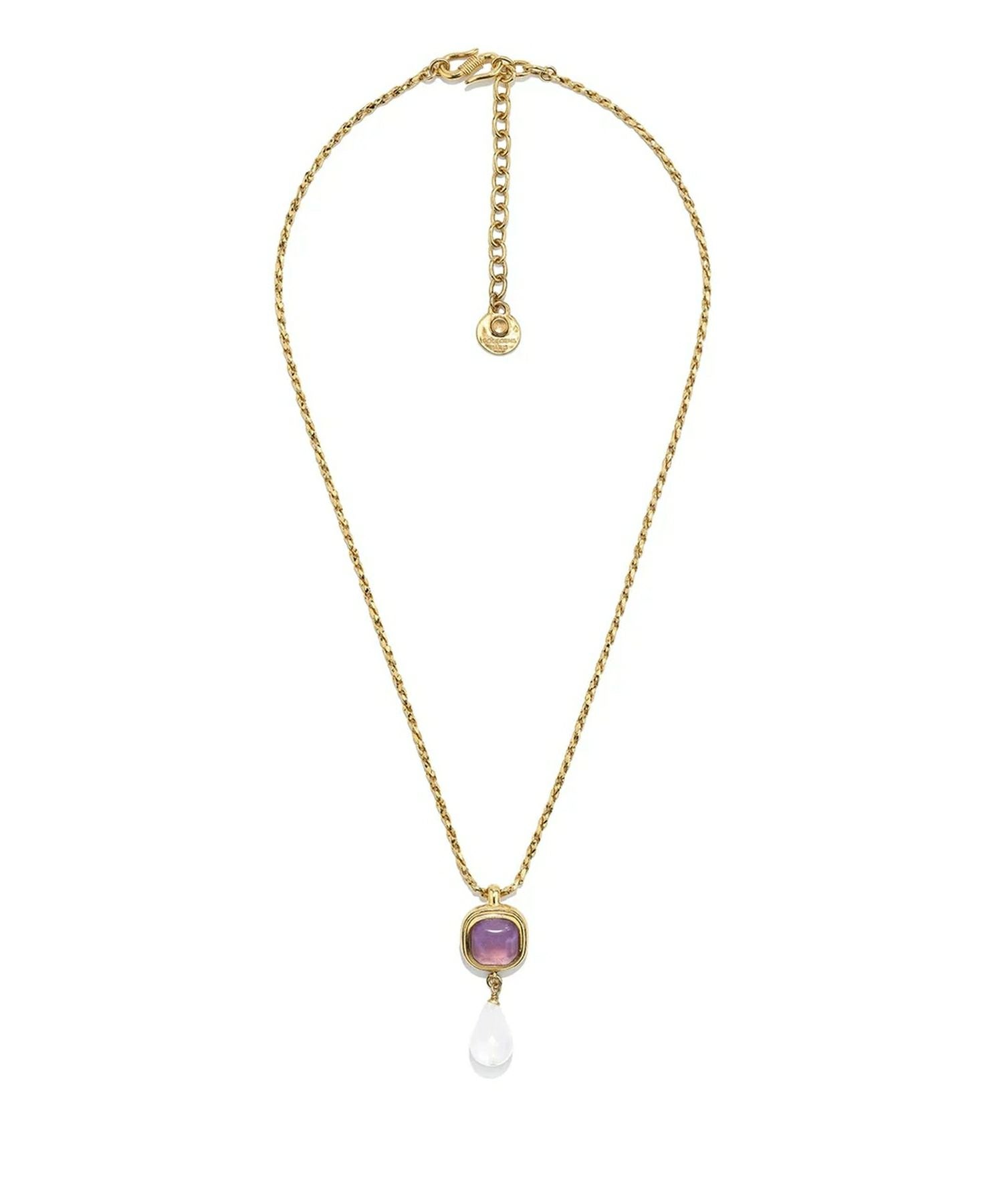 GOOSSENS Paris(ゴッサンスパリ)】 Renaissance Drop Pendant Necklace
