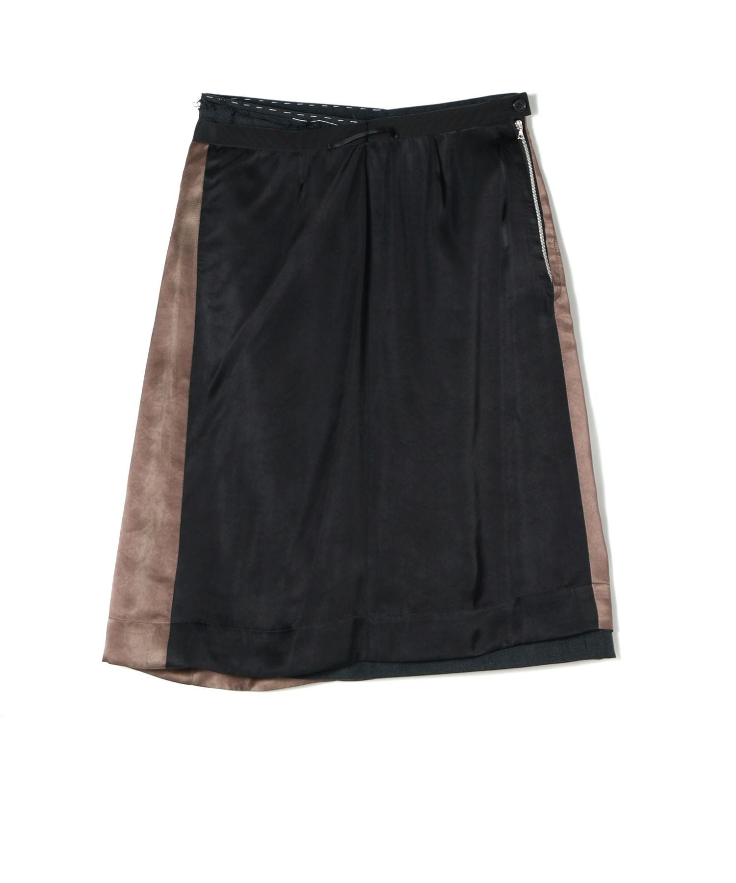 Maison Margiela(メゾンマルジェラ)】ASYMMETRIC LAYERED MIDI SKIRT