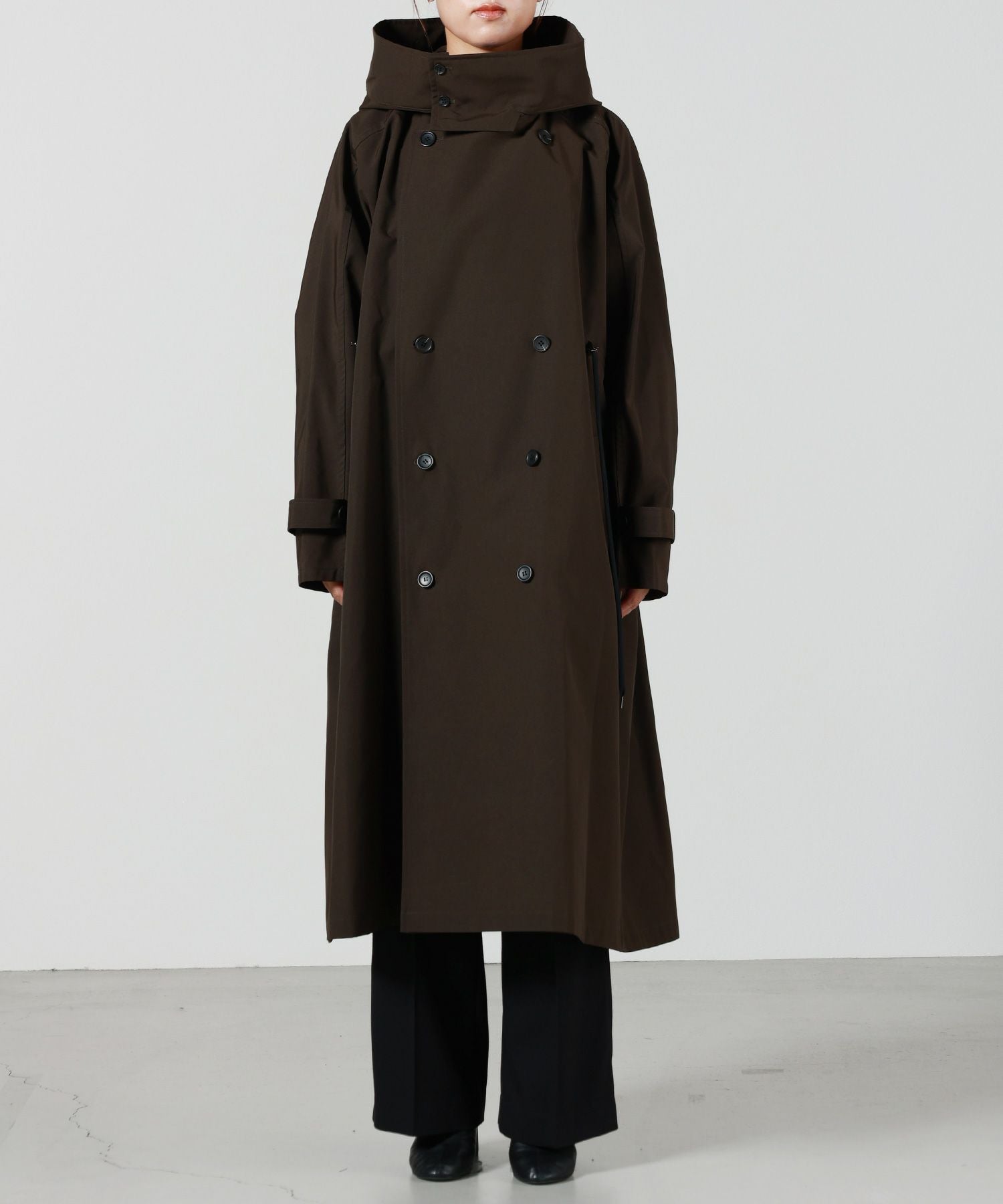 VACHEMENT(ヴァシュモン)】 リサイクルシェルタフタトレンチコート