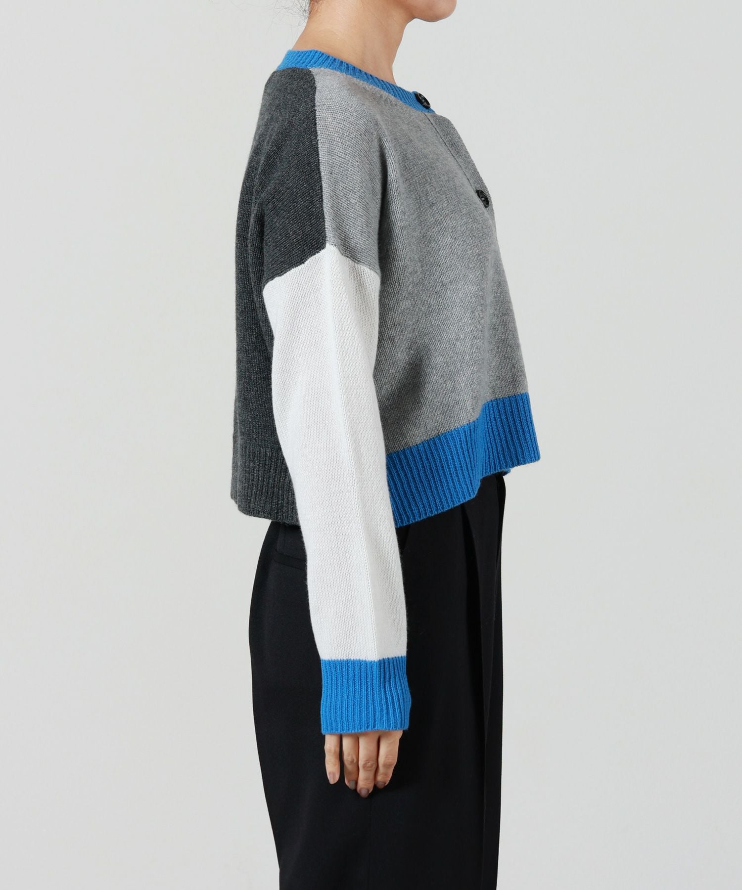 MARNI カラーブロック 長袖カーディガン MARNI(マルニ)】 カシミアカラーブロックカーディガン｜PARIGOT ONLINE