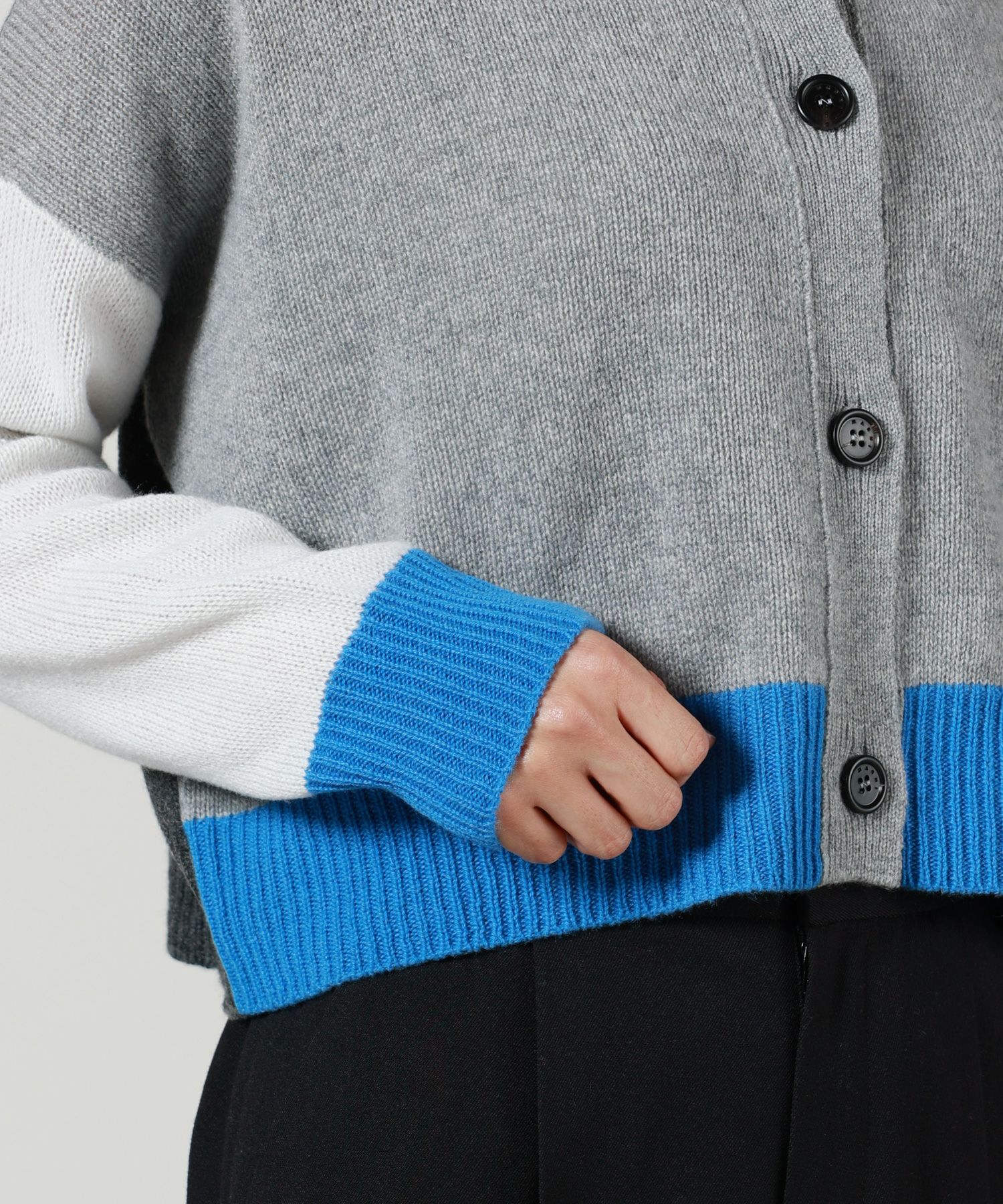 MARNI(マルニ)】 カシミアカラーブロックカーディガン｜PARIGOT ONLINE