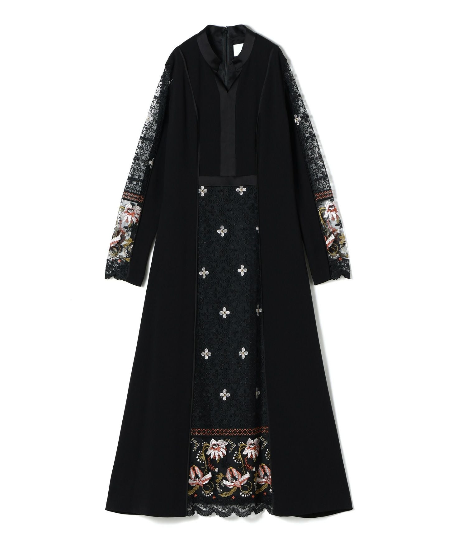 MURRAL(ミューラル)】 Framed flower lace dress｜PARIGOT ONLINE