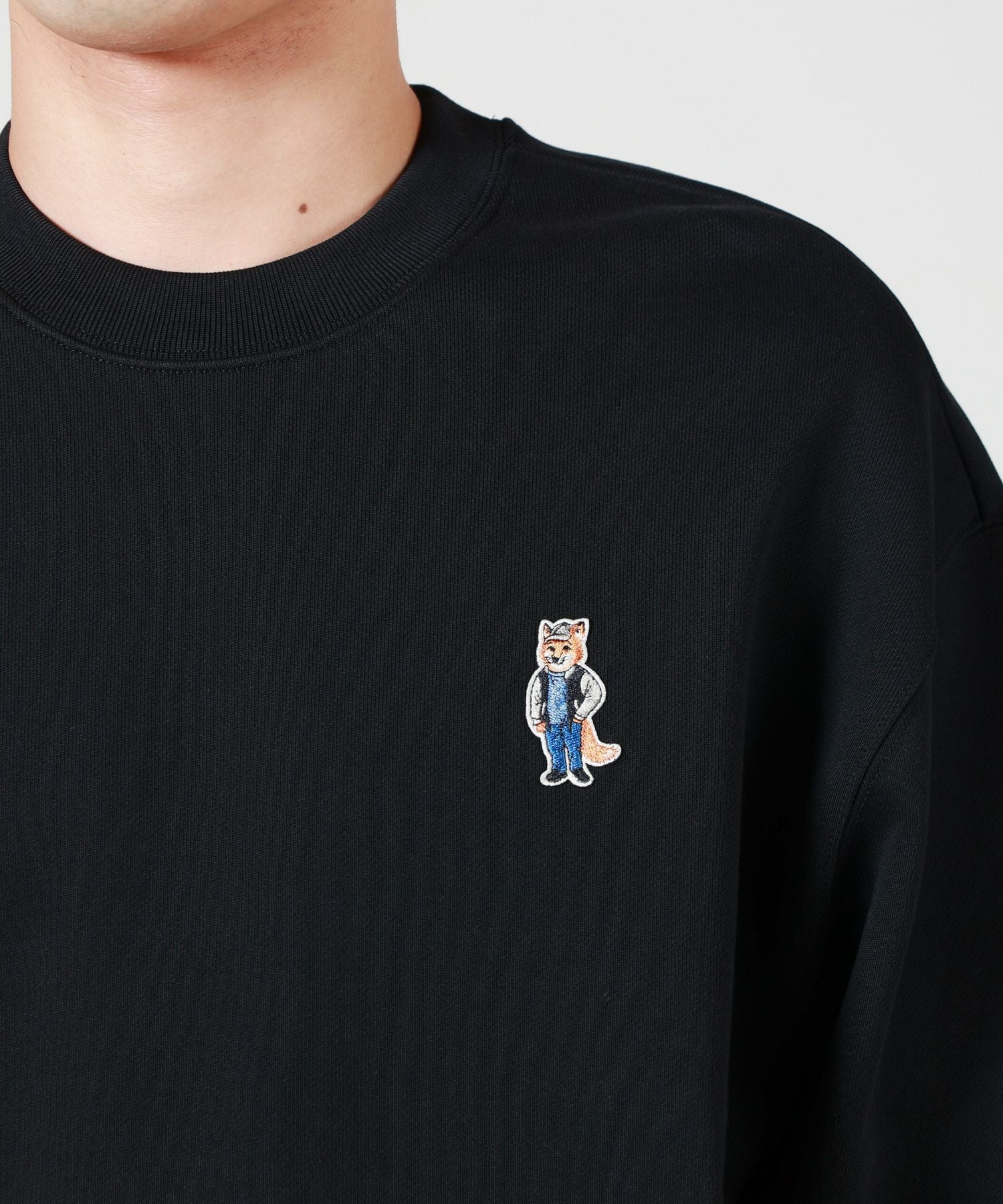 MAISON KITSUNE(メゾンキツネ)】 DRESSED FOX PATCH COMFORT