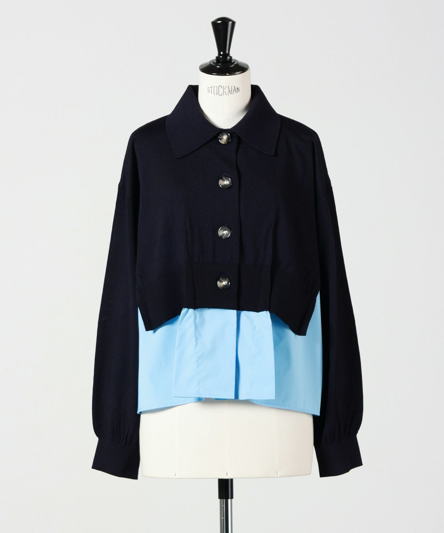 ENFOLD(エンフォルド)】 FAKE-LAYERED CARDIGAN｜PARIGOT ONLINE