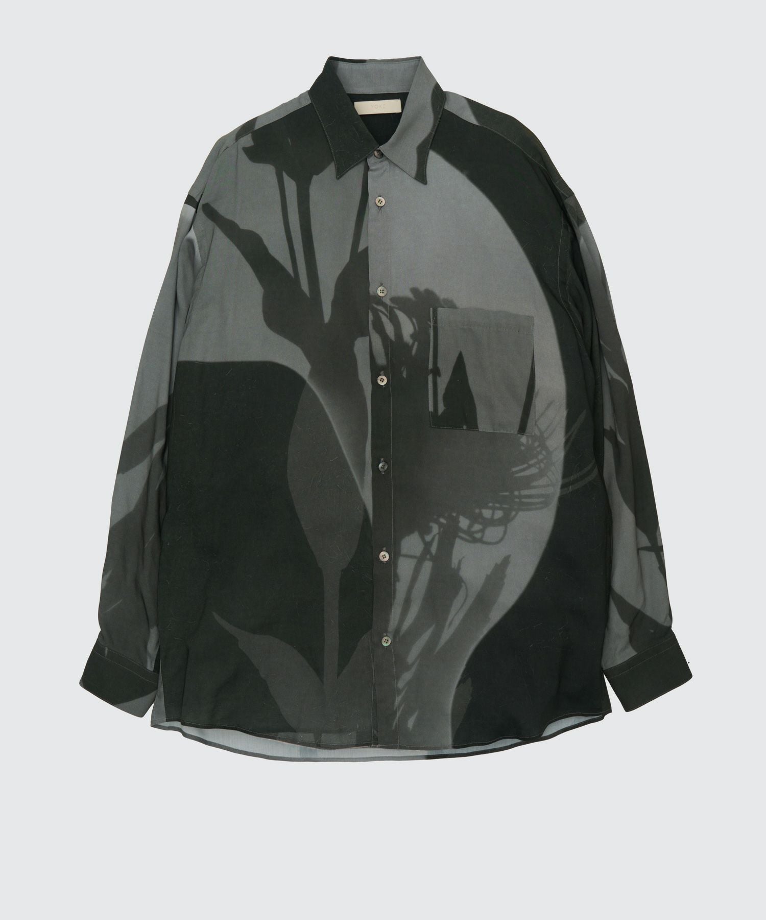 YOKE(ヨーク)】 PHOTOGRAM PRINTED RAYON SHIRT｜PARIGOT ONLINE