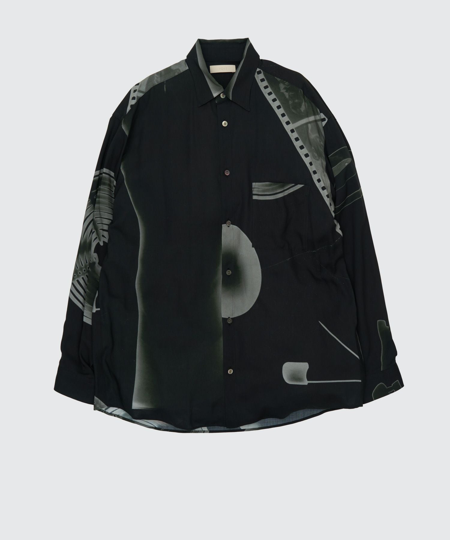 YOKE(ヨーク)】 PHOTOGRAM PRINTED RAYON SHIRT｜PARIGOT ONLINE