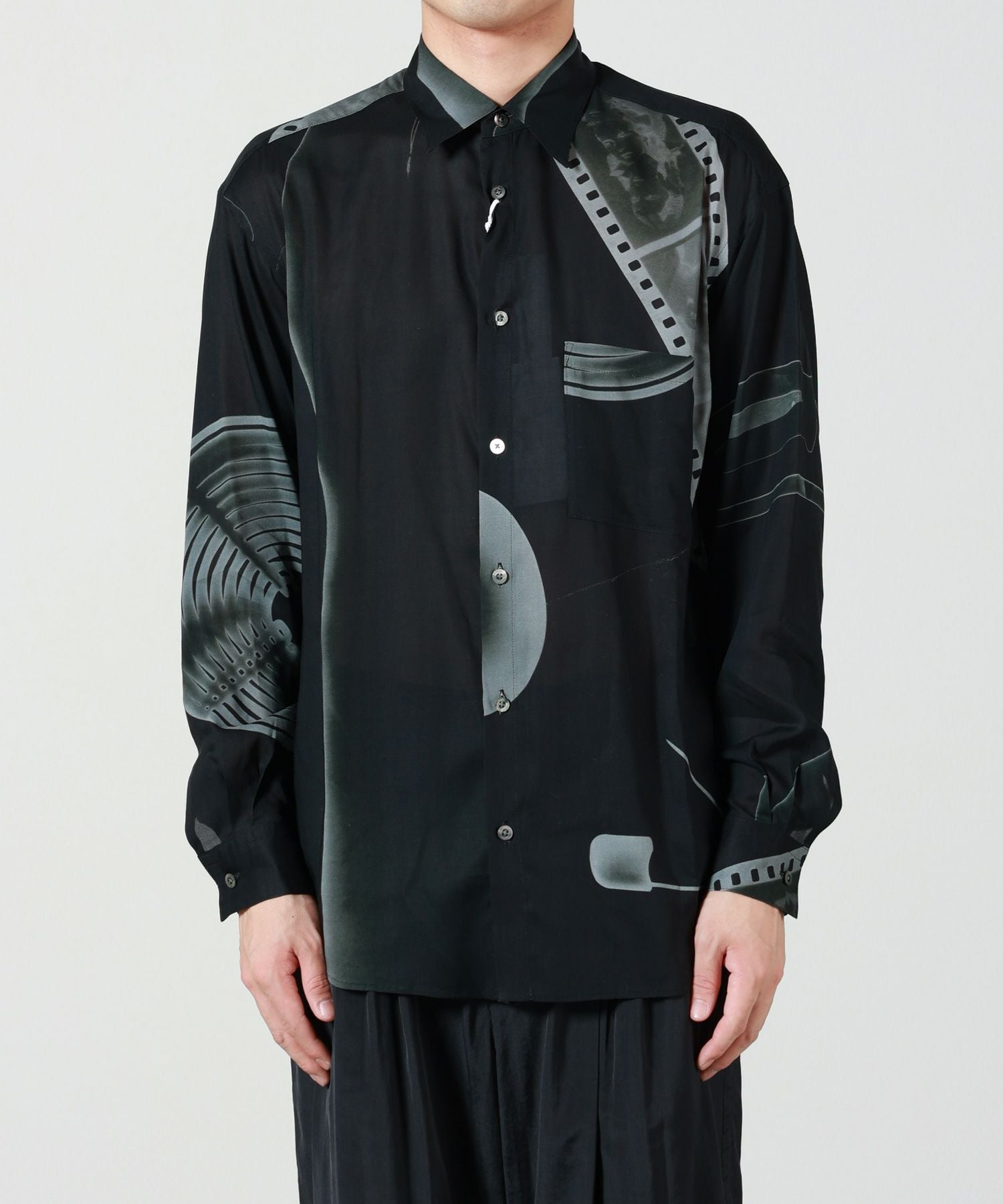 YOKE(ヨーク)】 PHOTOGRAM PRINTED RAYON SHIRT｜PARIGOT ONLINE