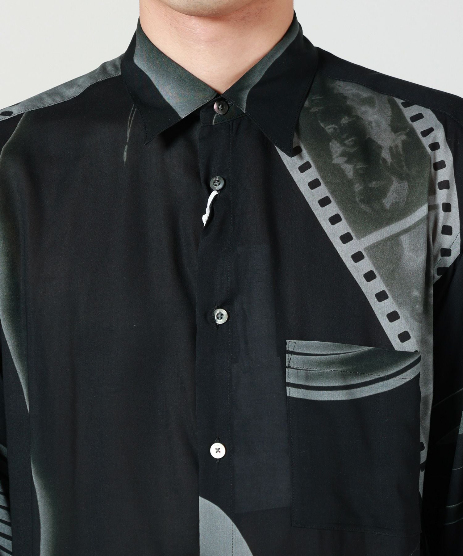 YOKE(ヨーク)】 PHOTOGRAM PRINTED RAYON SHIRT｜PARIGOT ONLINE