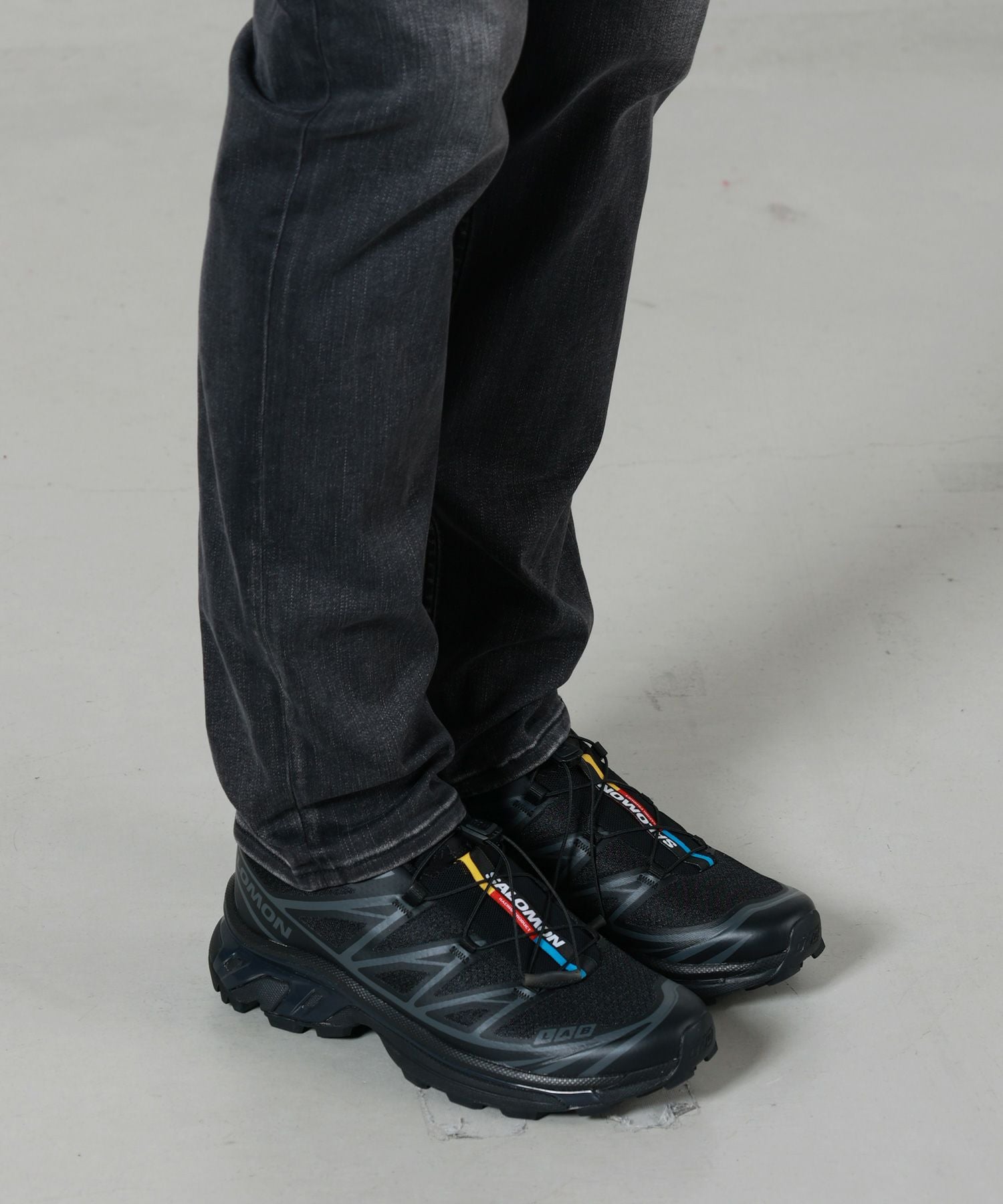 DENHAMデンハム RAZOR スリムフィット ブラックデニム ストレッチ msjeans_blfmb30razor