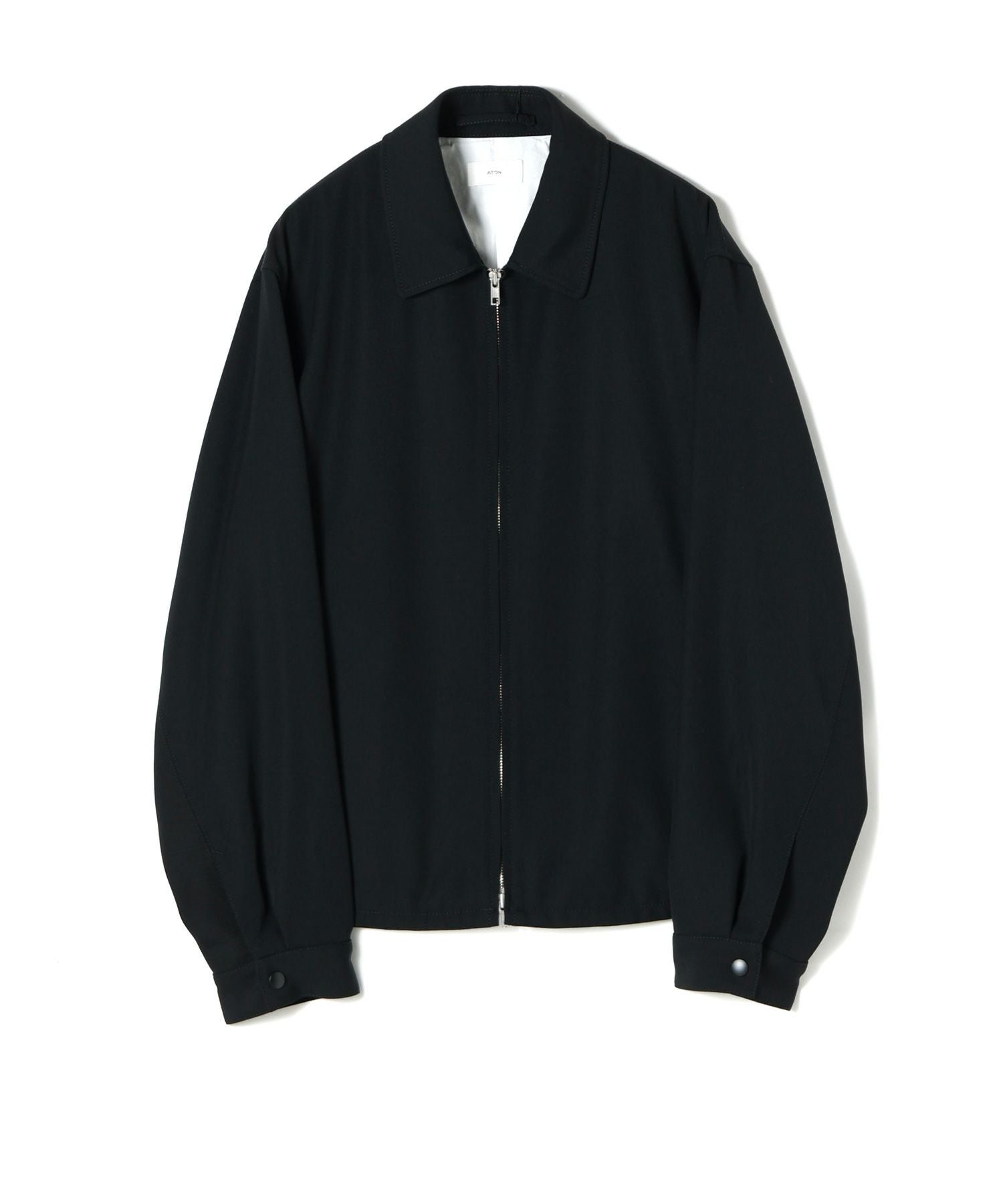 ATON(エイトン)】 BACK SATIN HARRINGTON JACKET｜PARIGOT ONLINE