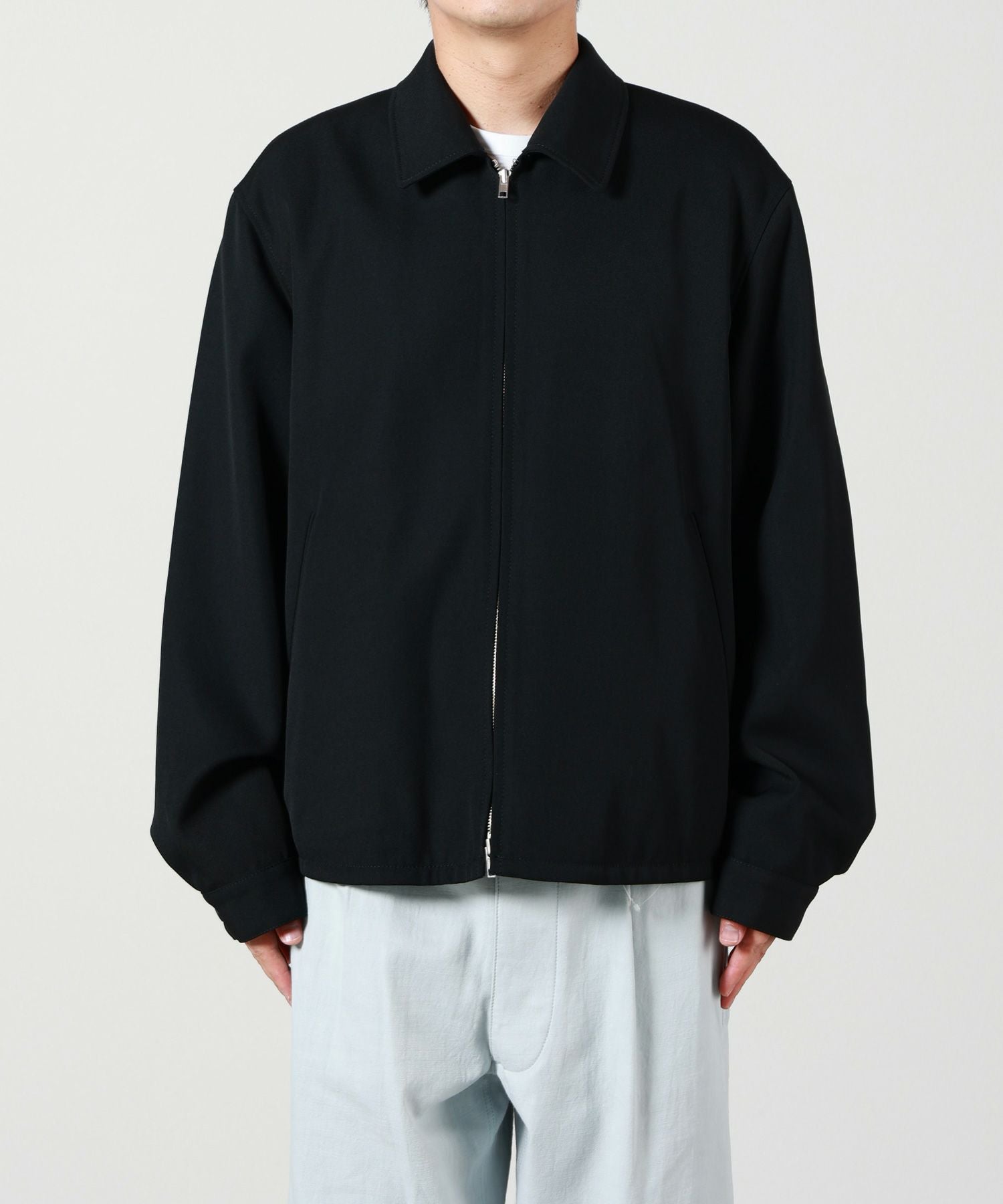 ATON(エイトン)】 BACK SATIN HARRINGTON JACKET｜PARIGOT ONLINE