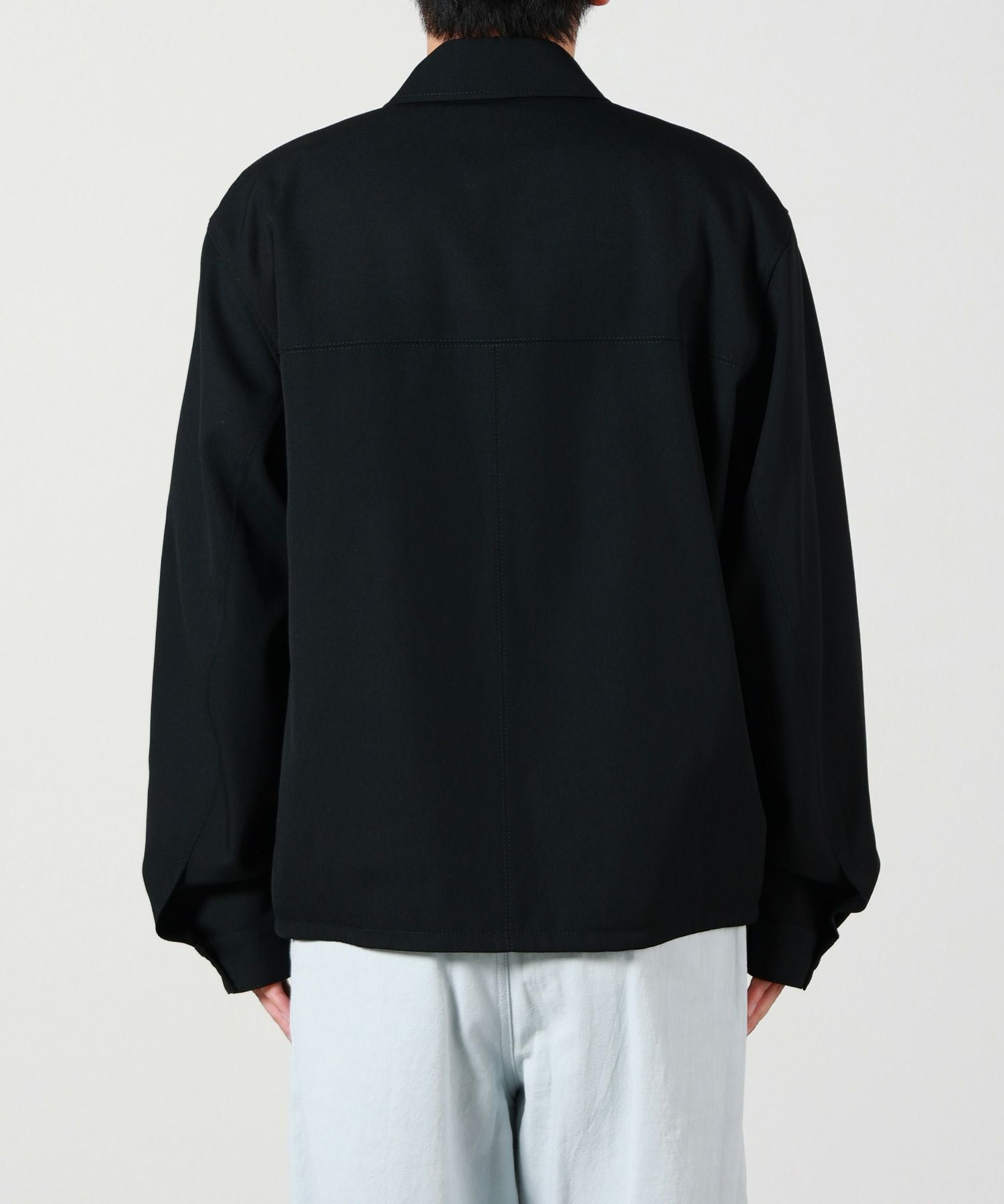 ATON(エイトン)】 BACK SATIN HARRINGTON JACKET｜PARIGOT ONLINE