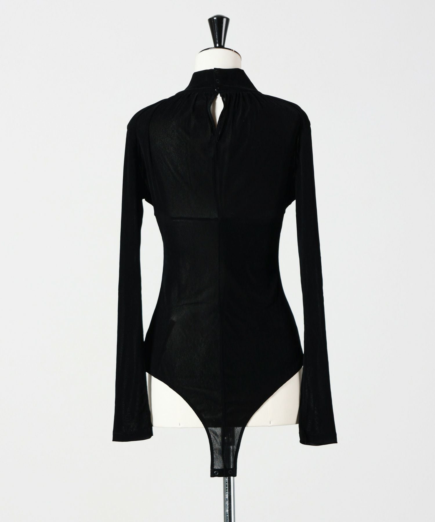 FETICO(フェティコ)】 VELVET TULLE TURTLENECK BODYSUIT｜PARIGOT