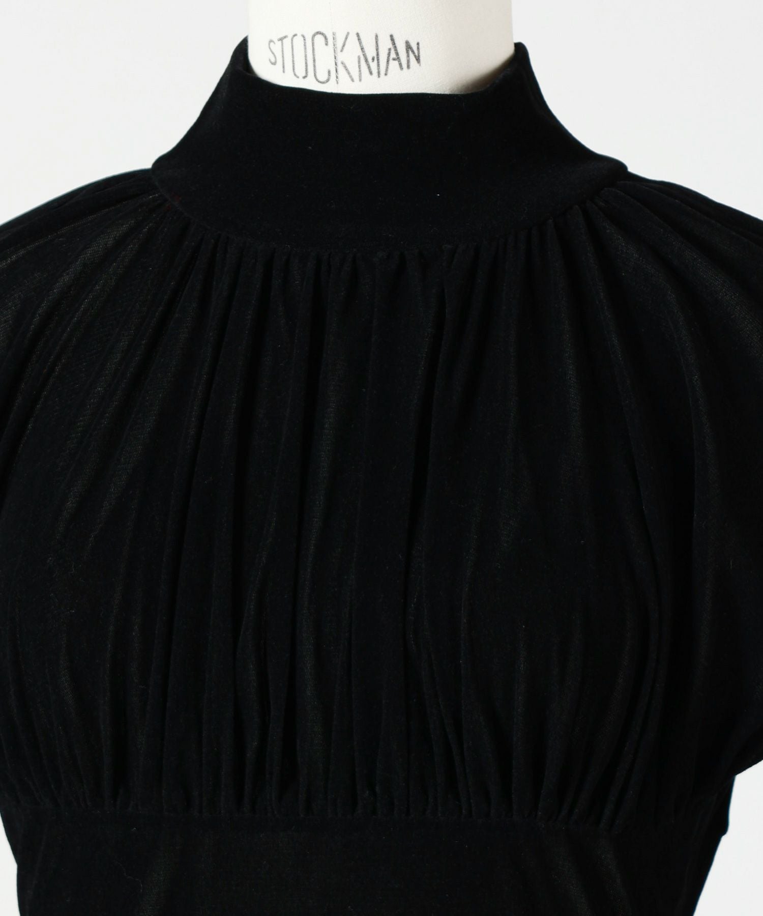 FETICO(フェティコ)】 VELVET TULLE TURTLENECK BODYSUIT｜PARIGOT