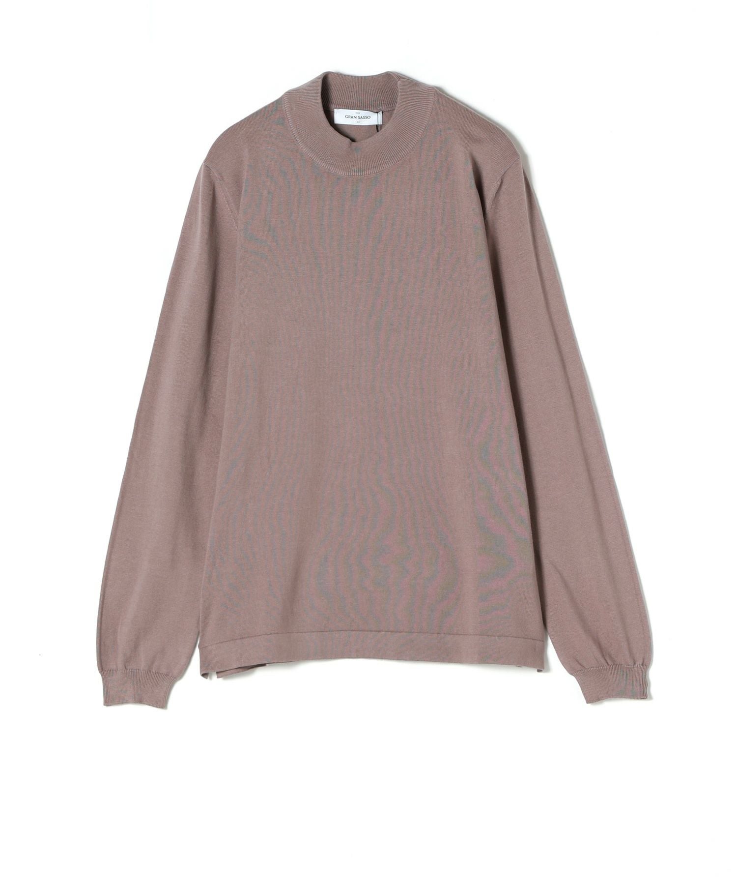 Gran Sasso(グランサッソ) ソフトコットン12Gモックネック長袖