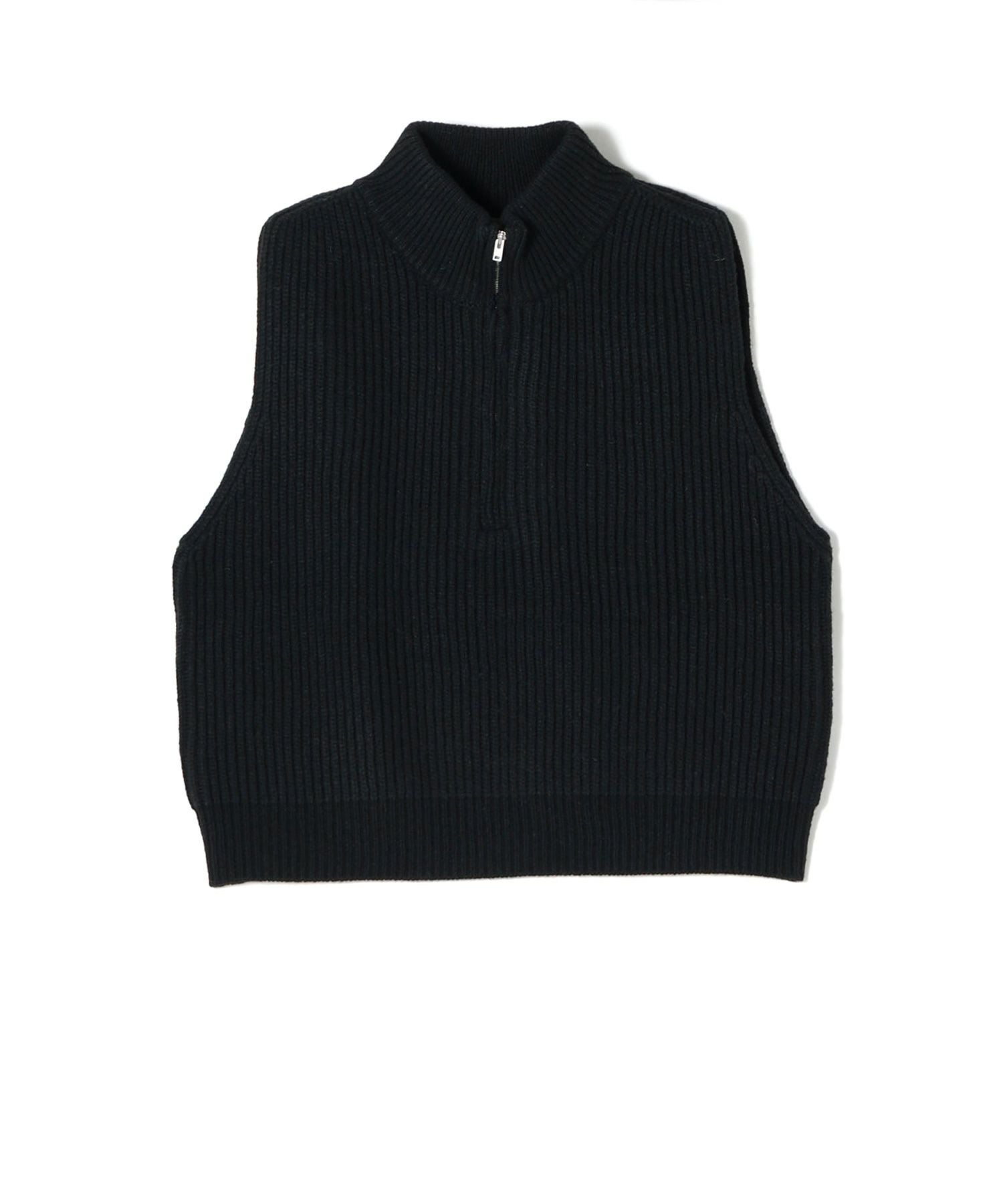 HYKE(ハイク)】 RIBBED KNIT WOOL VEST｜PARIGOT ONLINE（パリゴ