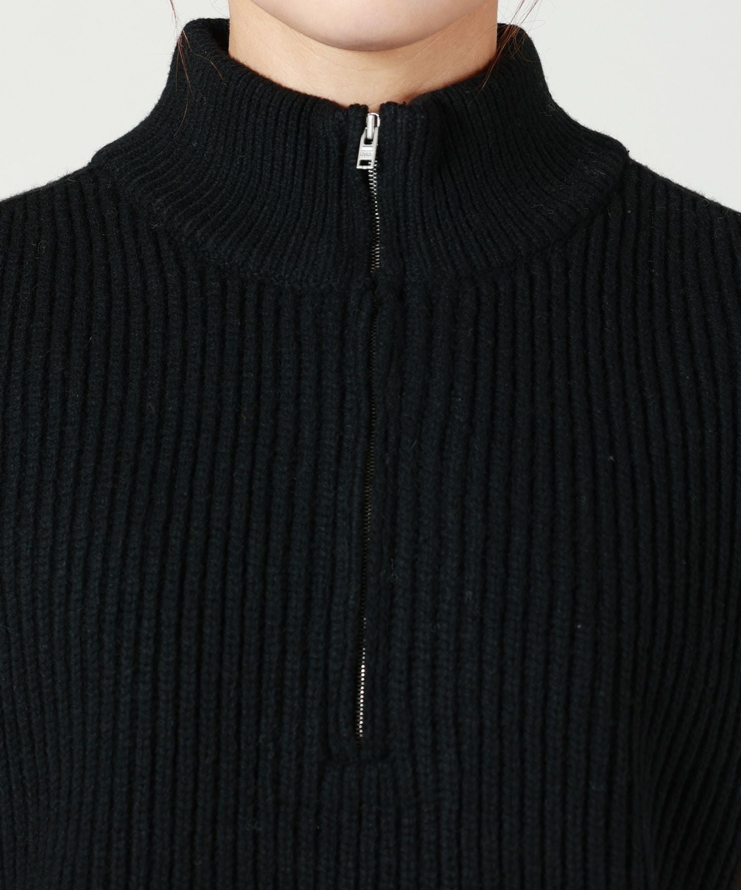 HYKE(ハイク)】 RIBBED KNIT WOOL VEST｜PARIGOT ONLINE（パリゴ
