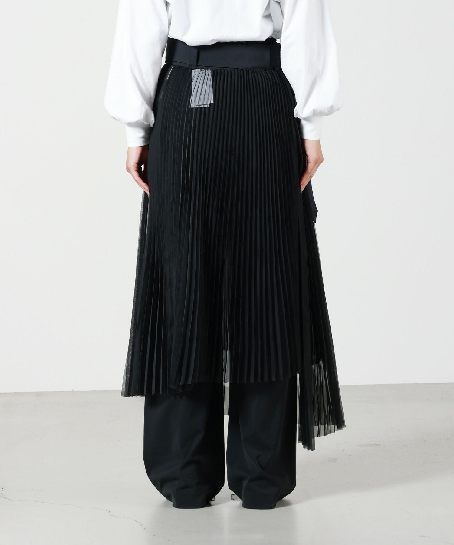 HYKE(ハイク)】 ORGANDY WRAP PLEATED SKIRT｜PARIGOT ONLINE（パリゴ