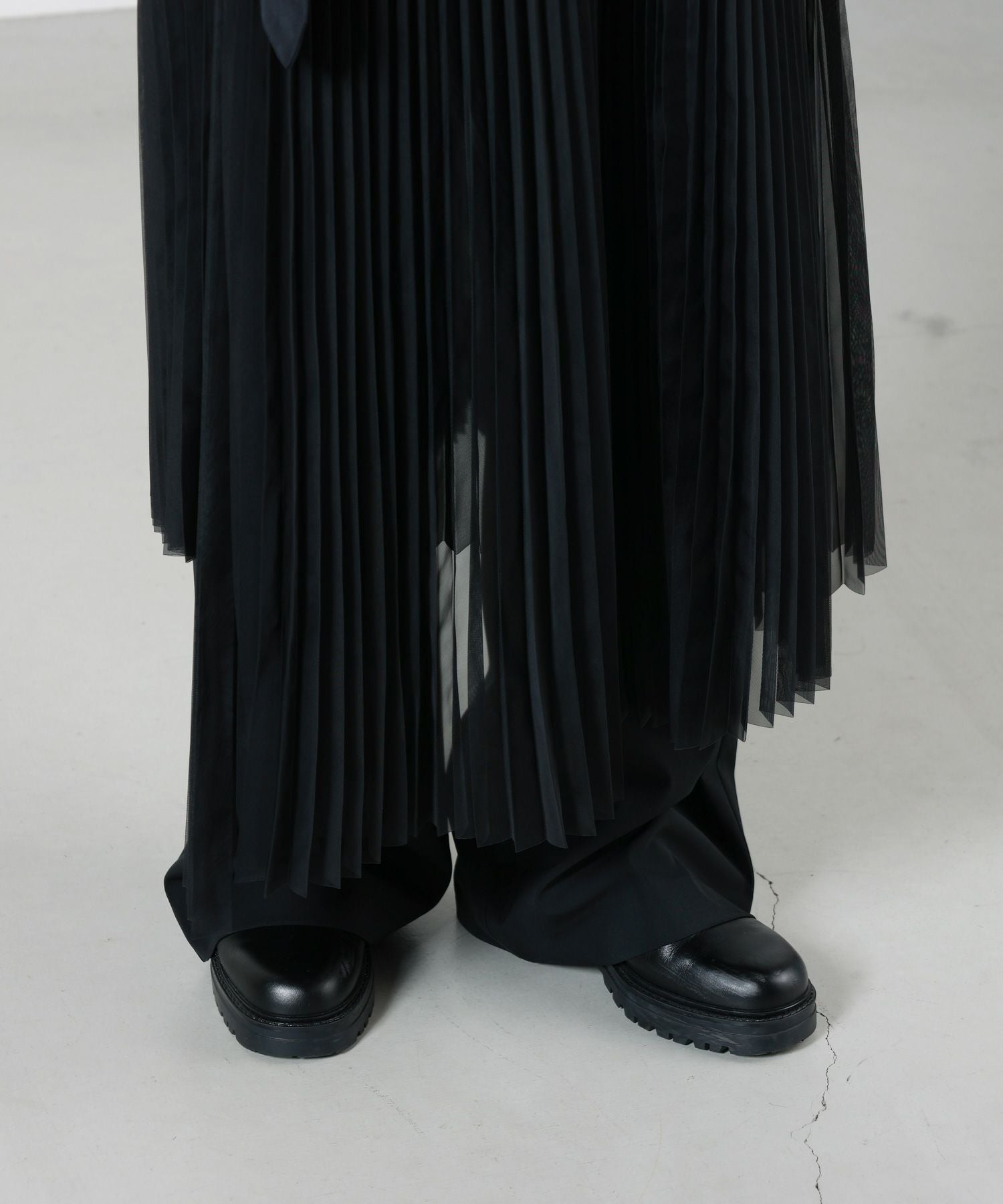 HYKE(ハイク)】 ORGANDY WRAP PLEATED SKIRT｜PARIGOT ONLINE（パリゴ