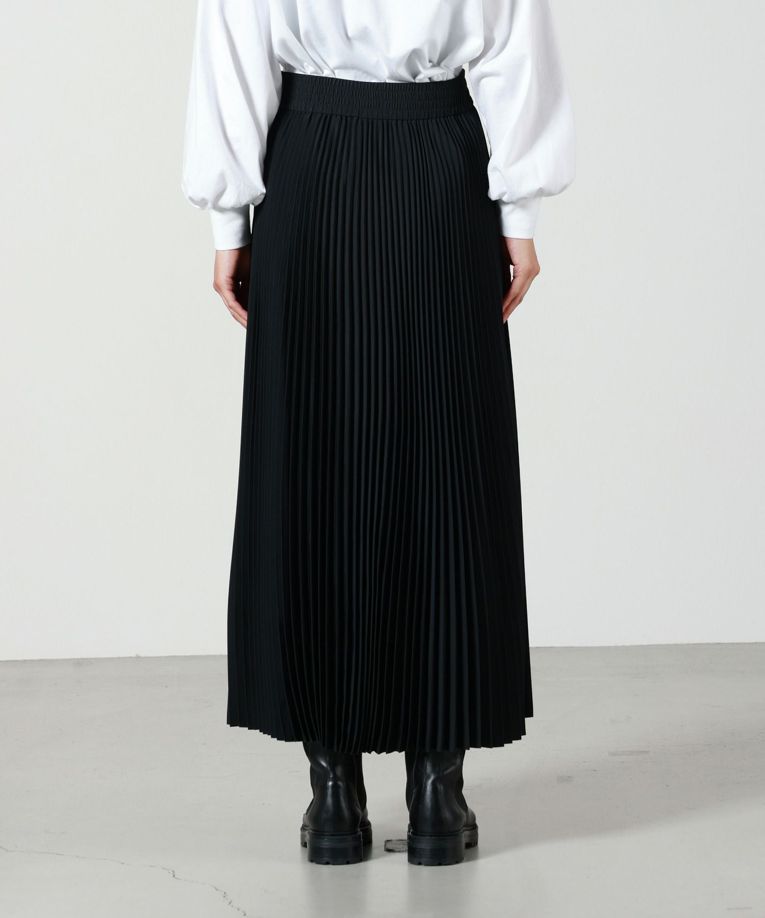 HYKE(ハイク)】 TAFFETA PLEATED SKIRT｜PARIGOT ONLINE（パリゴ