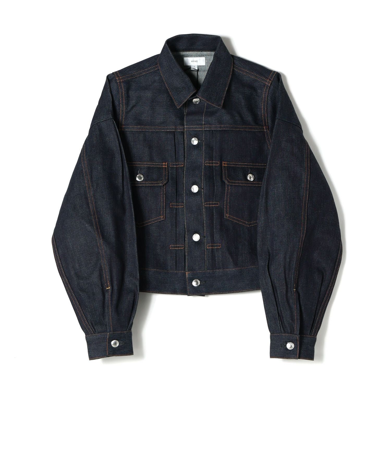 HYKE(ハイク)】 BALLOON SLV DENIM JK TYPE2 REGULAR FIT｜PARIGOT