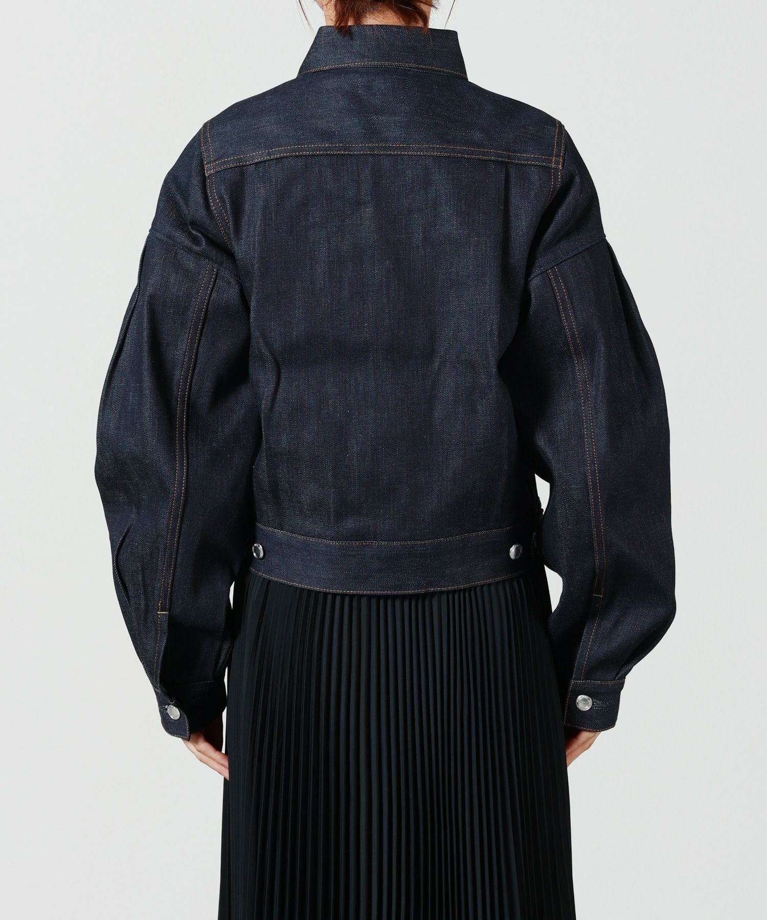 HYKE(ハイク)】 BALLOON SLV DENIM JK TYPE2 REGULAR FIT｜PARIGOT