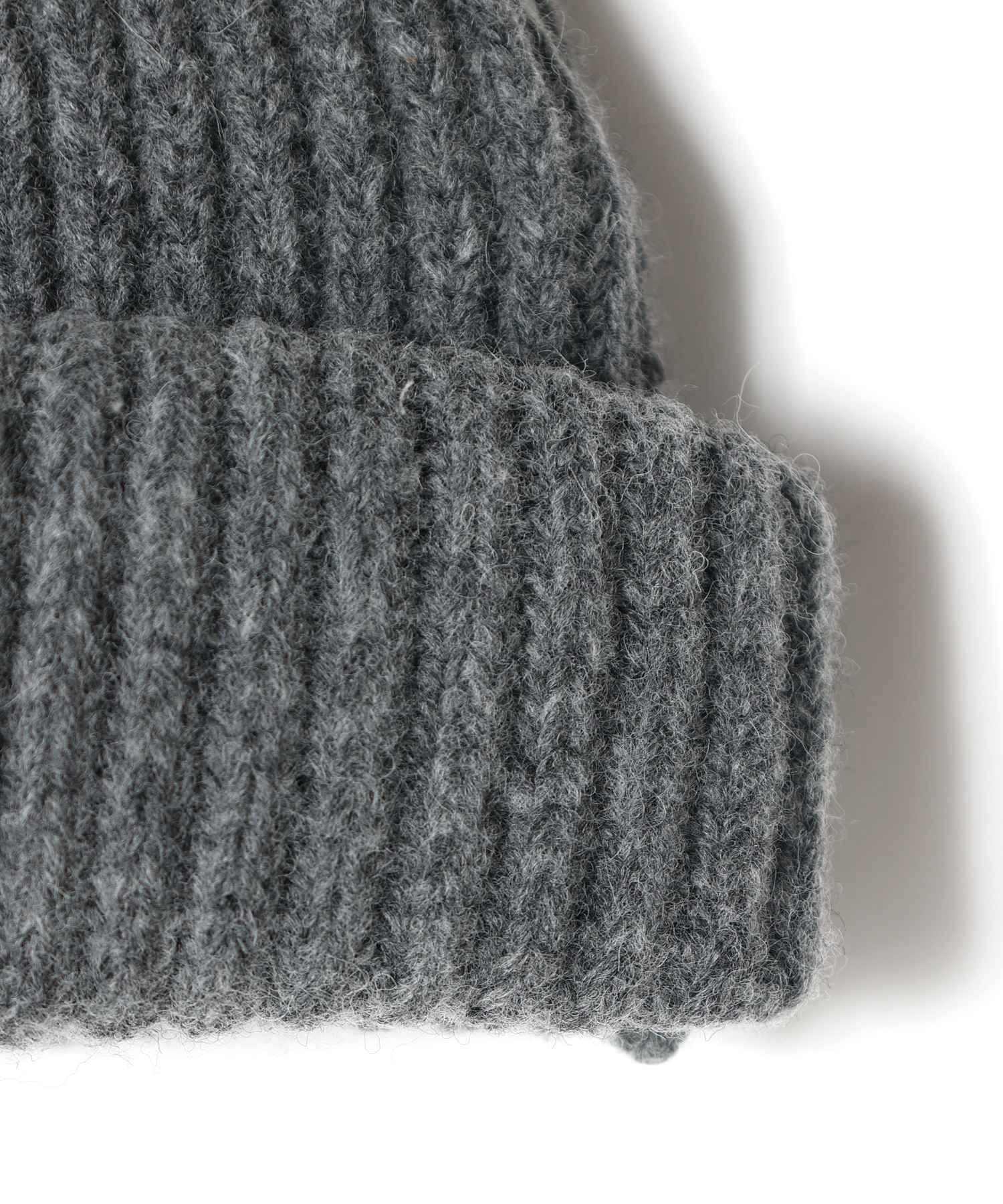 HYKE(ハイク)】 RIBBED KNIT WOOL BEANIE｜PARIGOT ONLINE（パリゴ