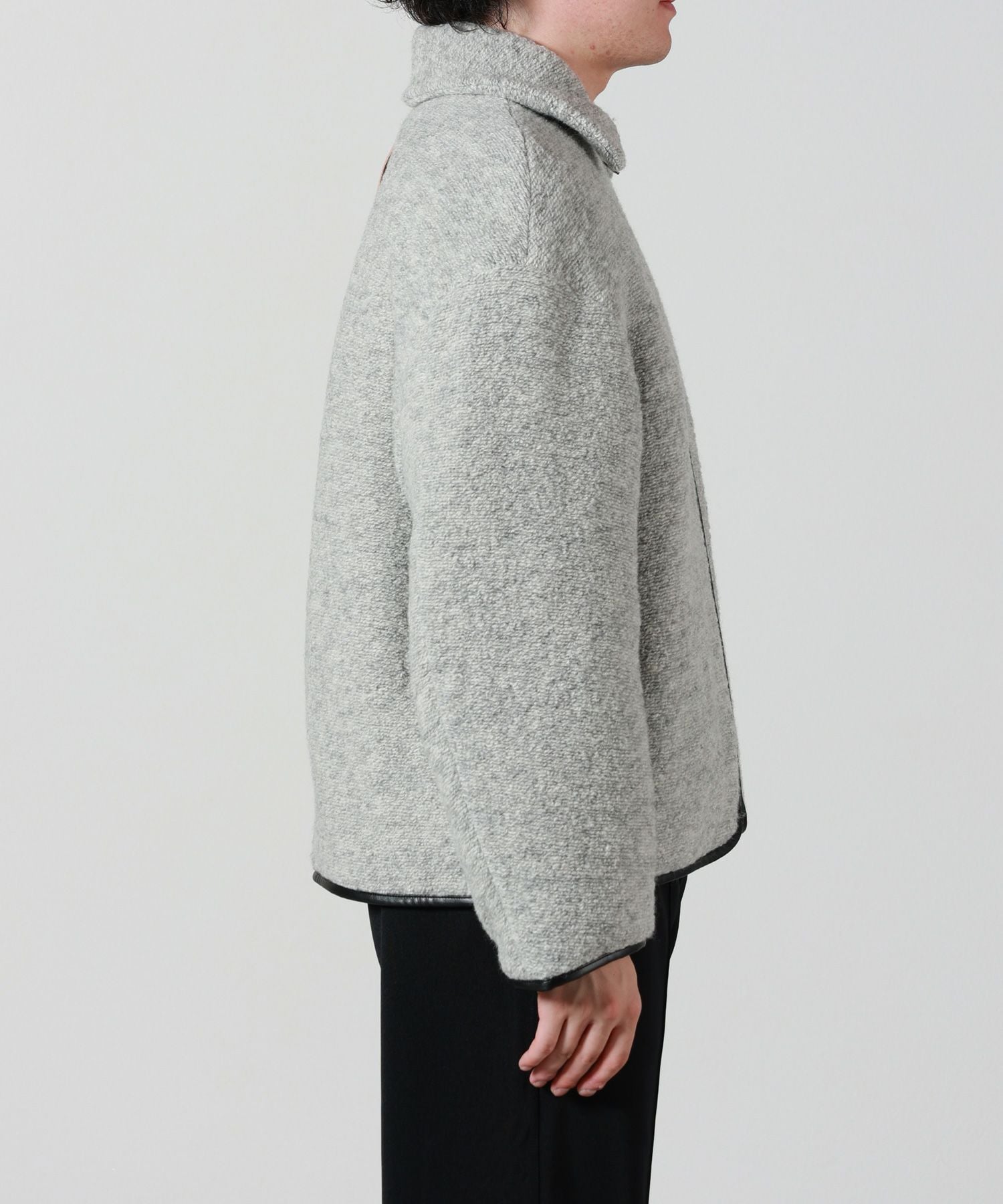 JW Anderson(ジェイダブリューアンダーソン)】 ウールメランジブルゾン