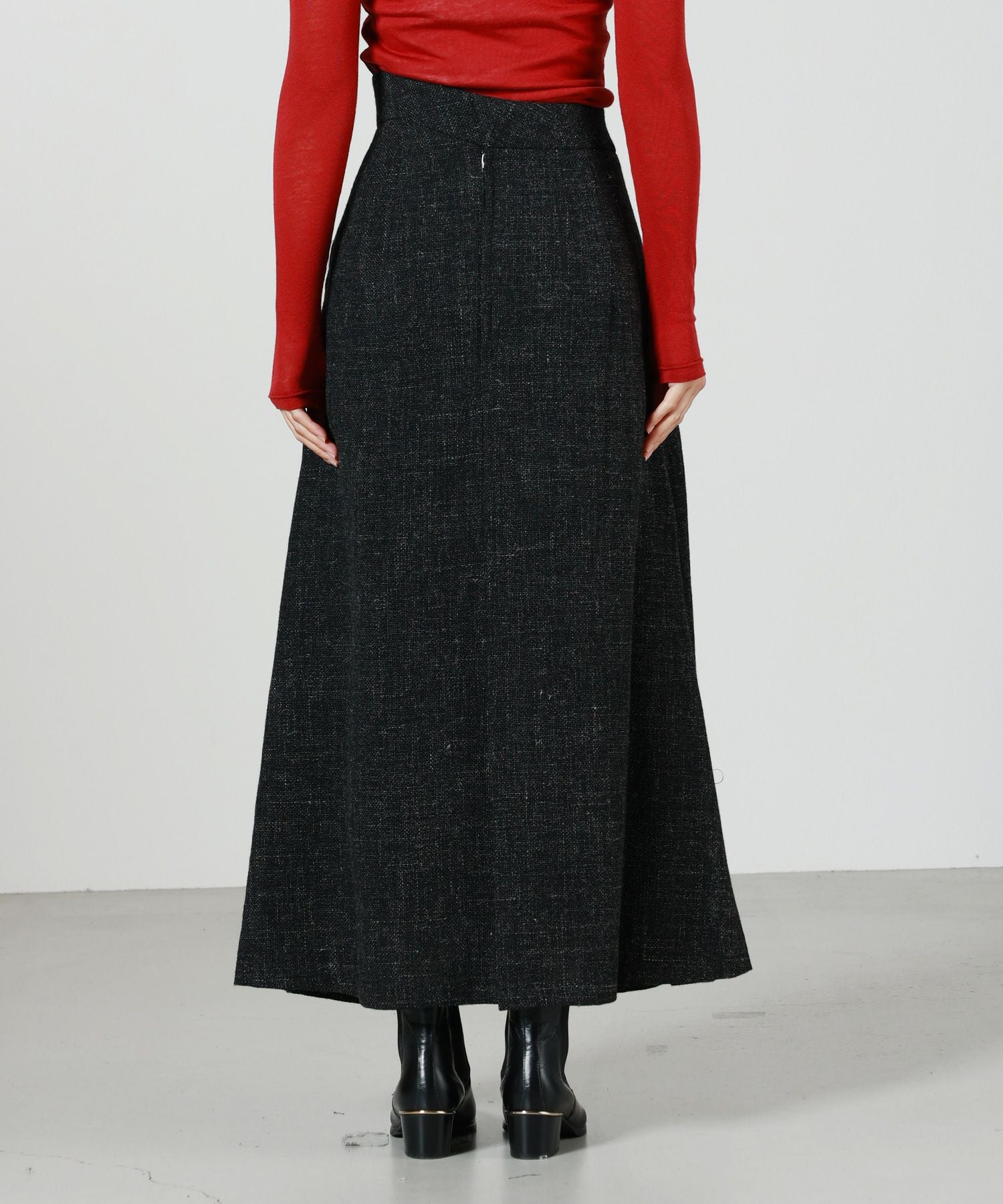 PHOTOCOPIEU ロングスカート ZIP-DETAIL LONG SKIRT PHOTOCOPIEU フォトコピュー