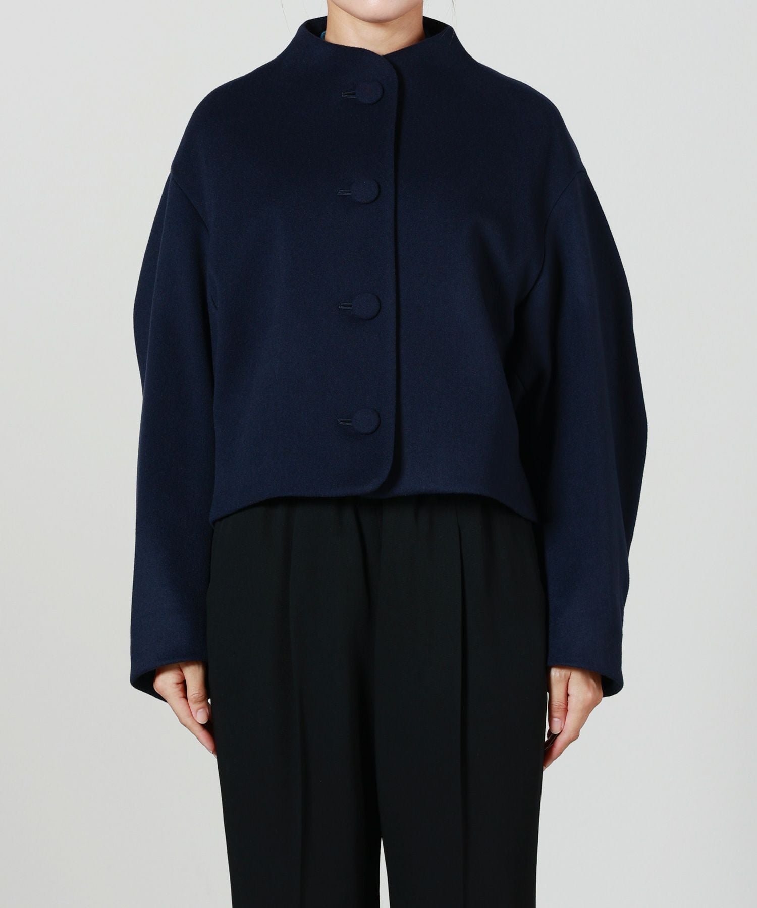 Mame Kurogouchi(マメ クロゴウチ)】 Wool Melton Short Cort｜PARIGOT