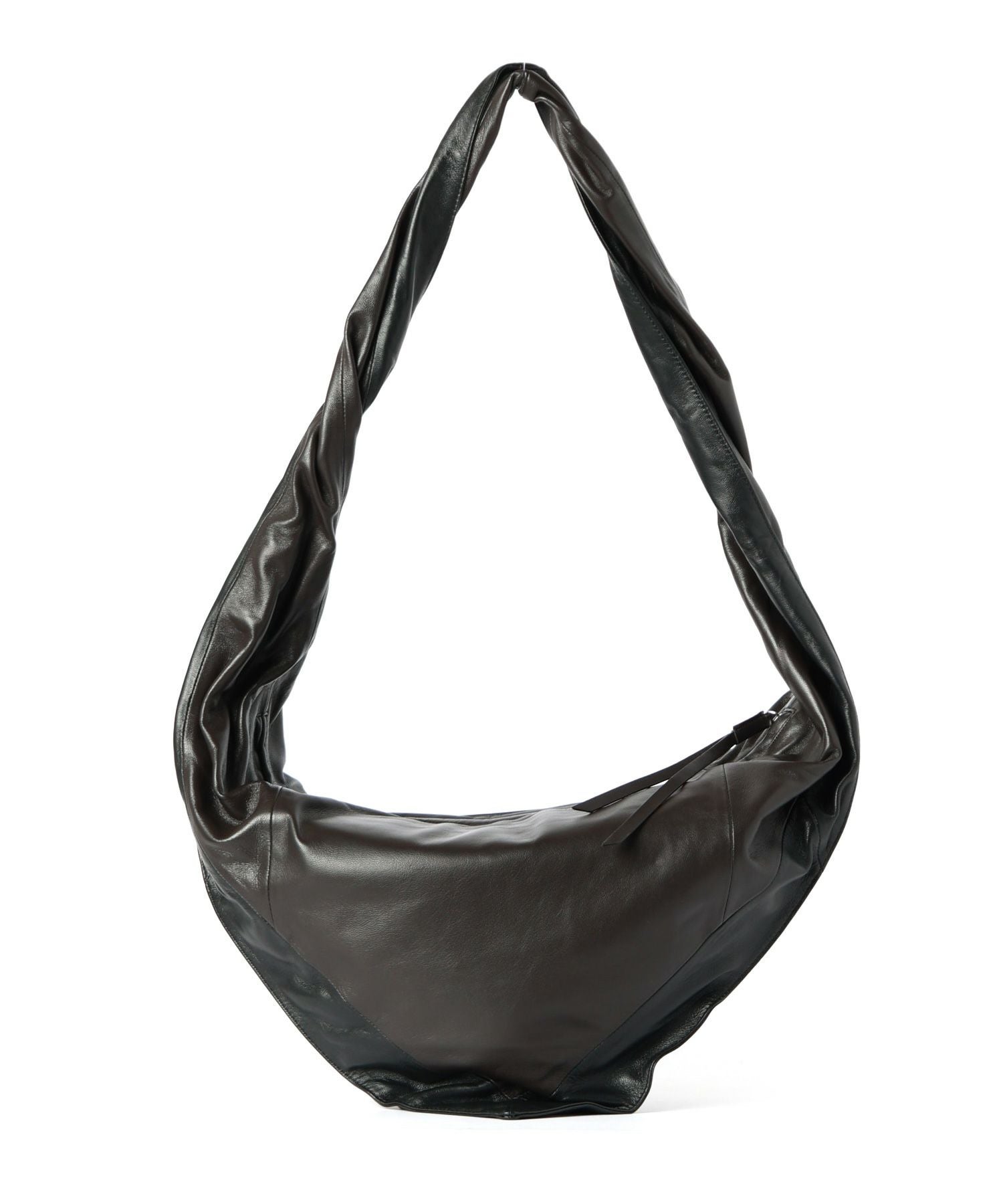LEMAIRE(ルメール)】 SMALL SCARF EXTENDED HANDLE BAG IN LEATHER