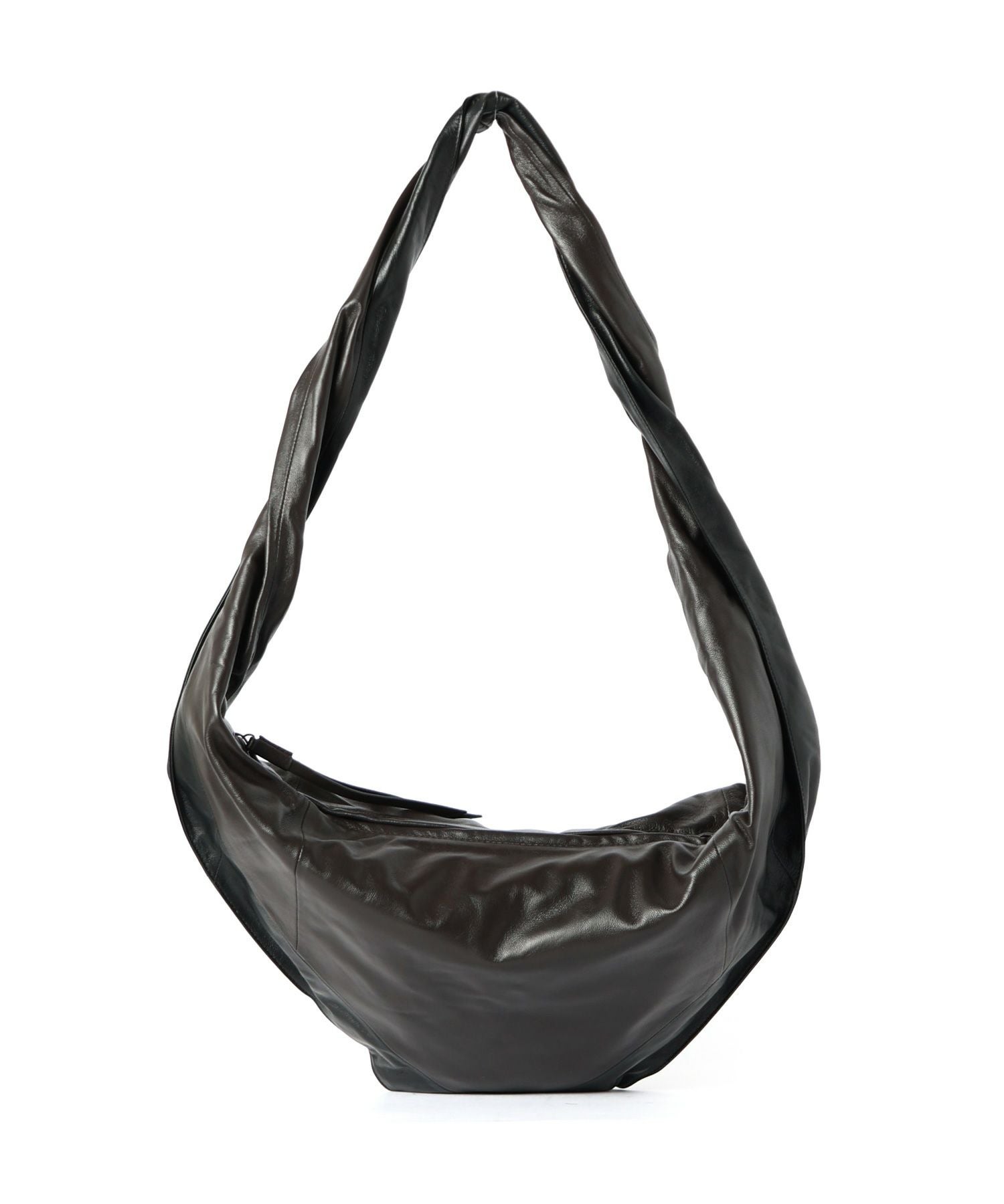 LEMAIRE(ルメール)】 SMALL SCARF EXTENDED HANDLE BAG IN LEATHER