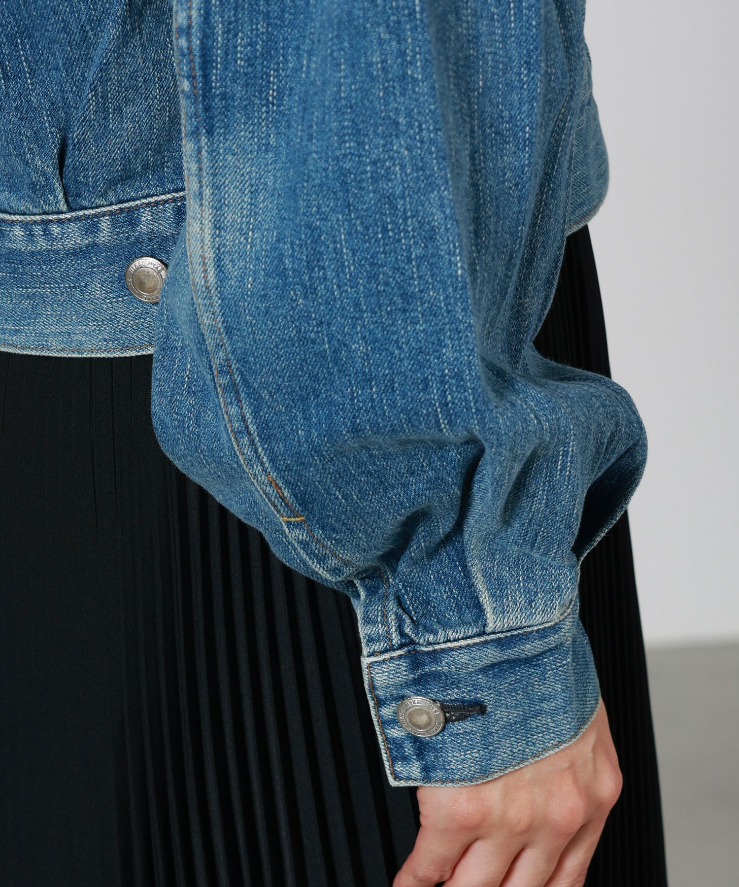 HYKE(ハイク)】 BALLOON SLV DENIM JK TYPE2 REGULAR FIT｜PARIGOT
