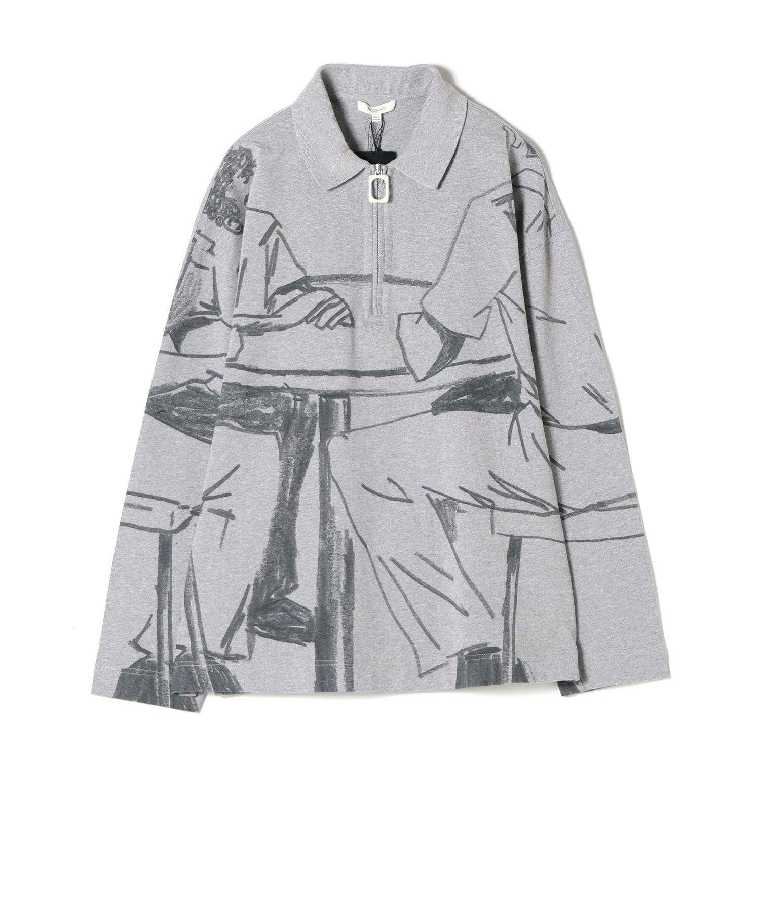 JW Anderson(ジェイダブリューアンダーソン)】 プリントラグビー