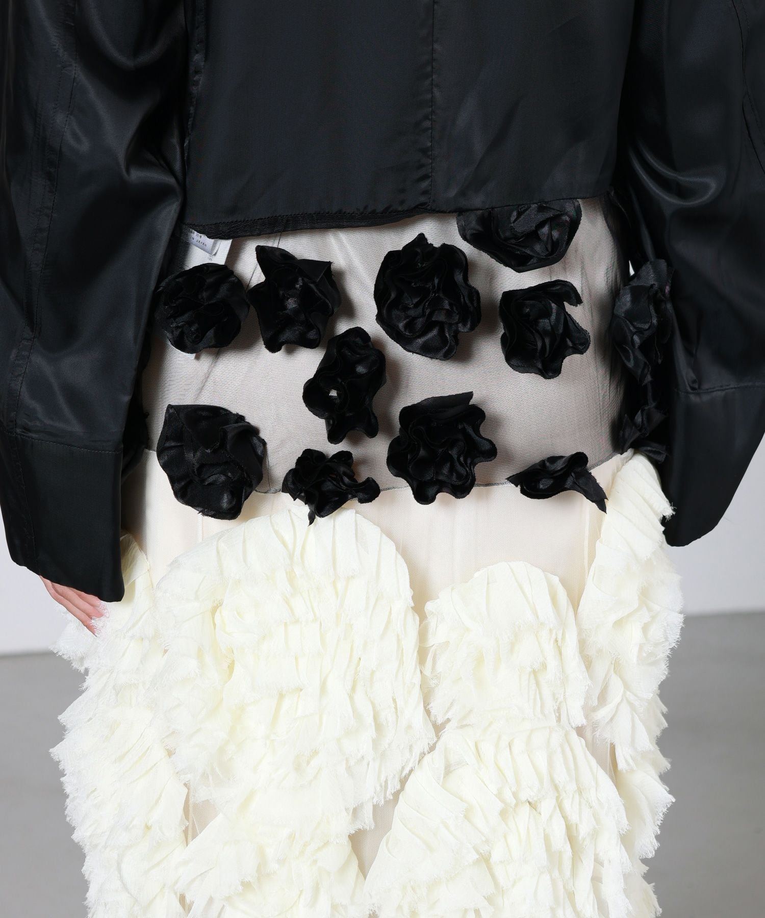 TOGA PULLA(トーガプルラ)】 FRILL EMBROIDERY DRESS｜PARIGOT ONLINE