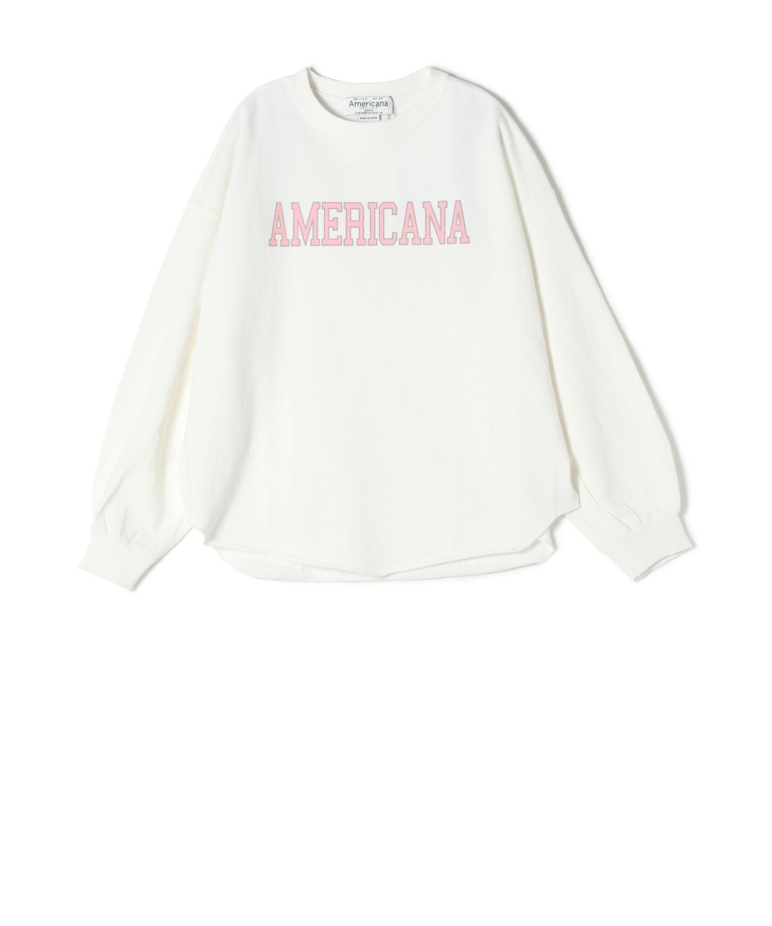 専用出品です☺︎新品 Americana アメリカーナ サイドジップ ロンT 楽天市場】アメリカーナ（袖の長さ長袖）（Tシャツ・カットソー