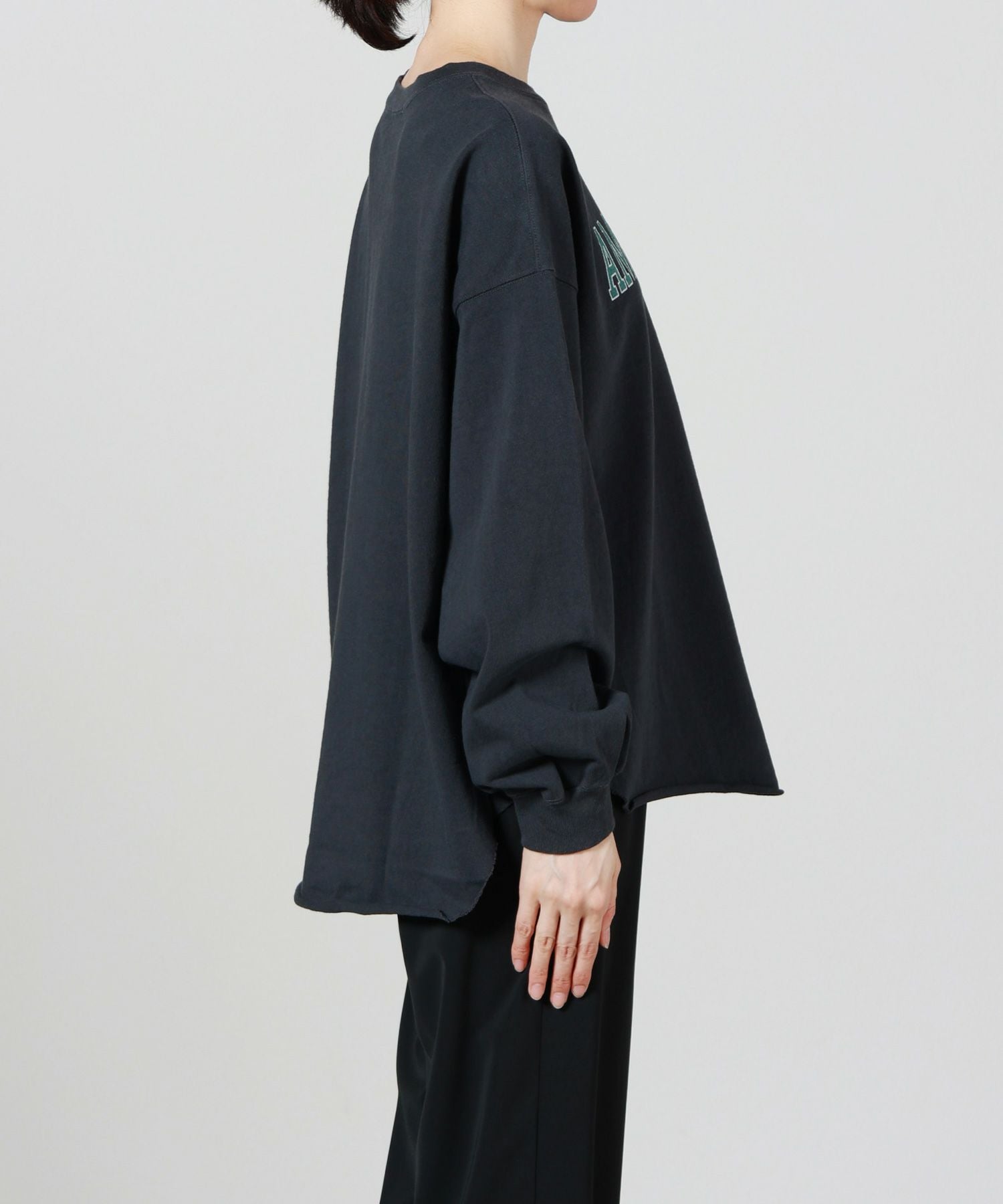 専用出品です☺︎新品 Americana アメリカーナ サイドジップ ロンT AMERICANA(アメリカーナ)】 USED加工ロングスリーブTシャツ｜PARIGOT