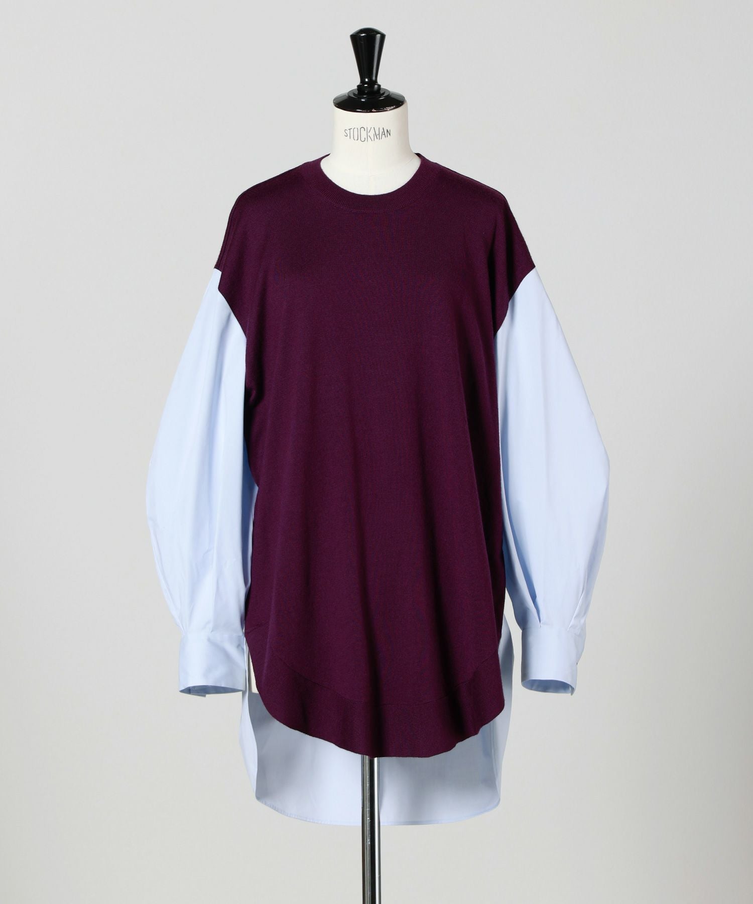25AW✨ENFOLD エンフォルド　COMBI LONG-SHIRT人気完売品 ENFOLD(エンフォルド)】 COMBI LONG-SHIRT｜PARIGOT ONLINE（パリゴ